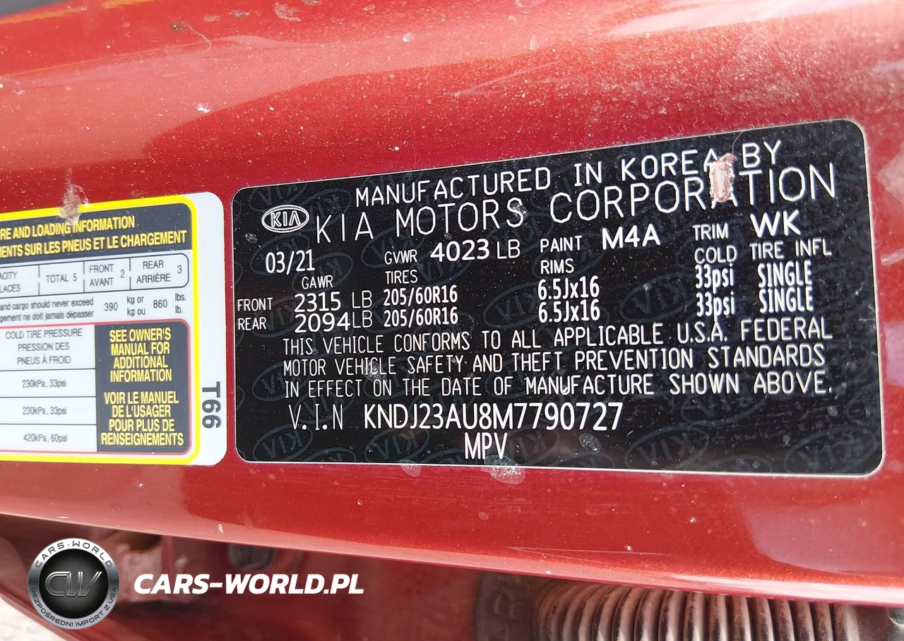 2021 Kia Soul Lx VIN:KNDJ23AU8M7790727 - 9