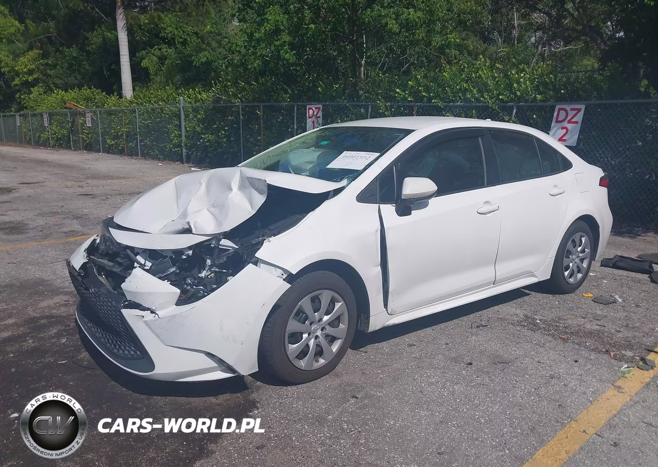 2022 Toyota Corolla Le VIN:5YFEPMAE9NP388152 - 2
