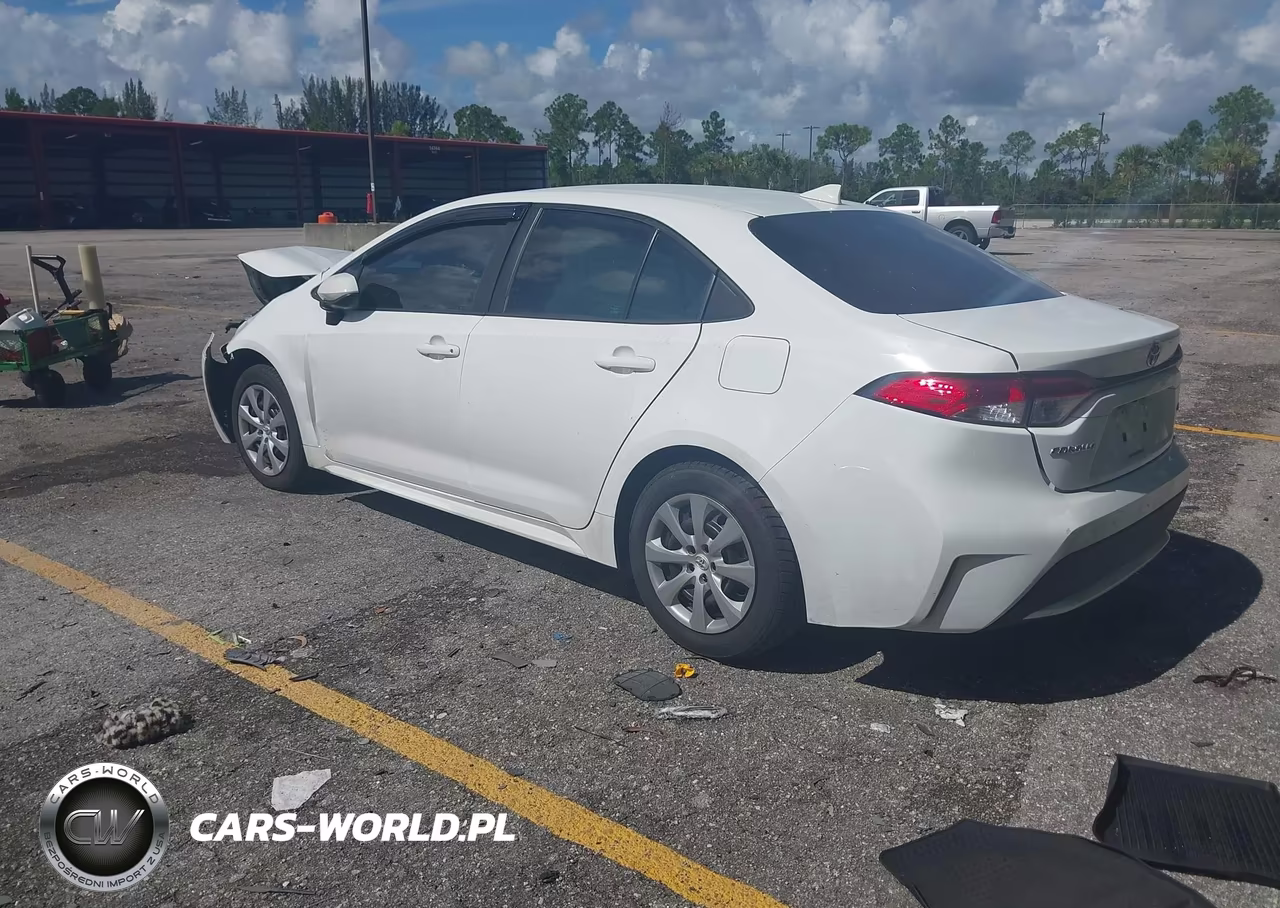 2022 Toyota Corolla Le VIN:5YFEPMAE9NP388152 - 3