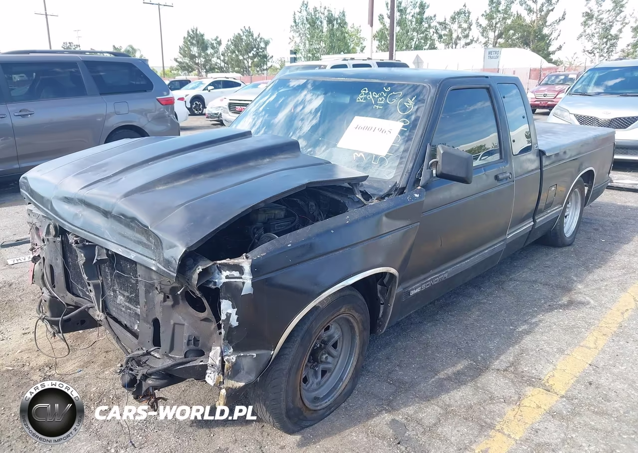 1992 GMC Sonoma VIN:1GTCS19Z7N8514340 - 2