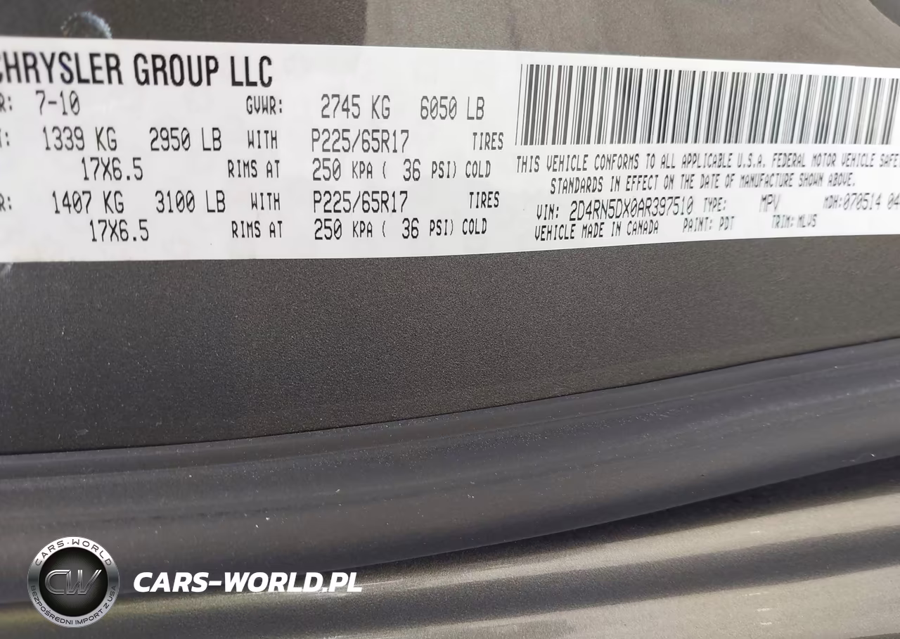 2010 Dodge Grand Caravan Sxt VIN:2D4RN5DX0AR397510 - 9
