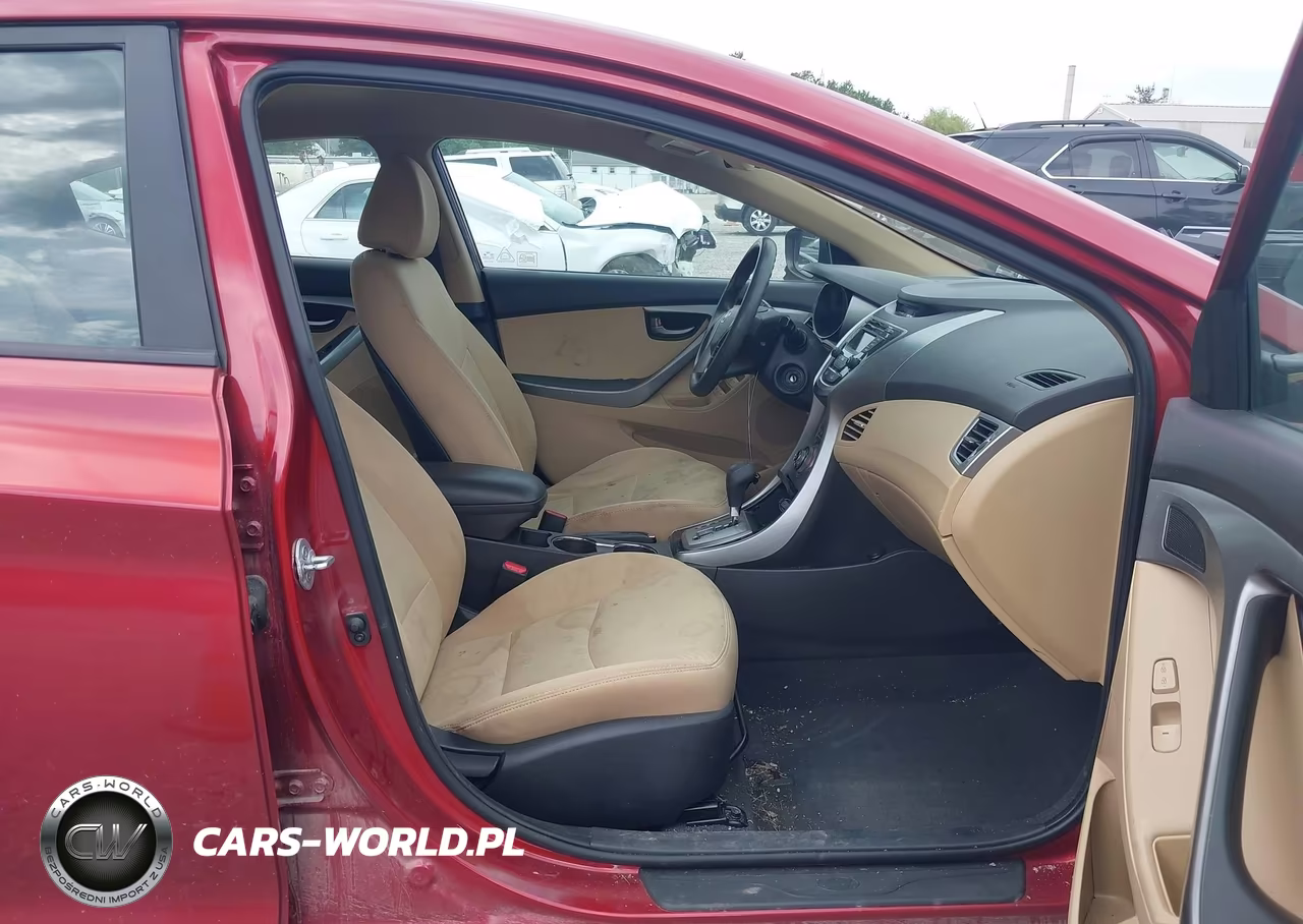 2013 Hyundai Elantra Gls VIN:5NPDH4AE6DH347112 - 5