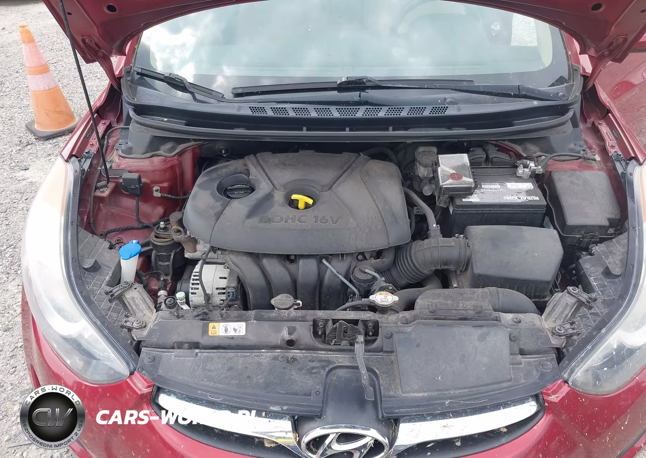 2013 Hyundai Elantra Gls VIN:5NPDH4AE6DH347112 - 9