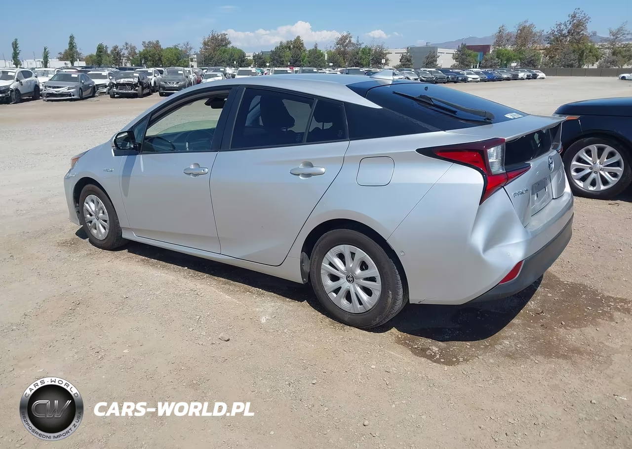 2019 Toyota Prius Le VIN:JTDKARFUXK3094023 - 3
