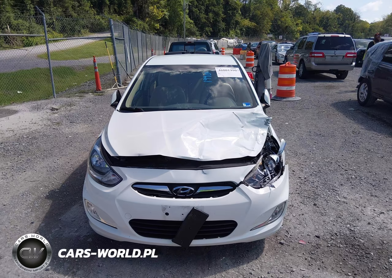 2012 Hyundai Accent Gls VIN:KMHCU4AE9CU269643 - 12