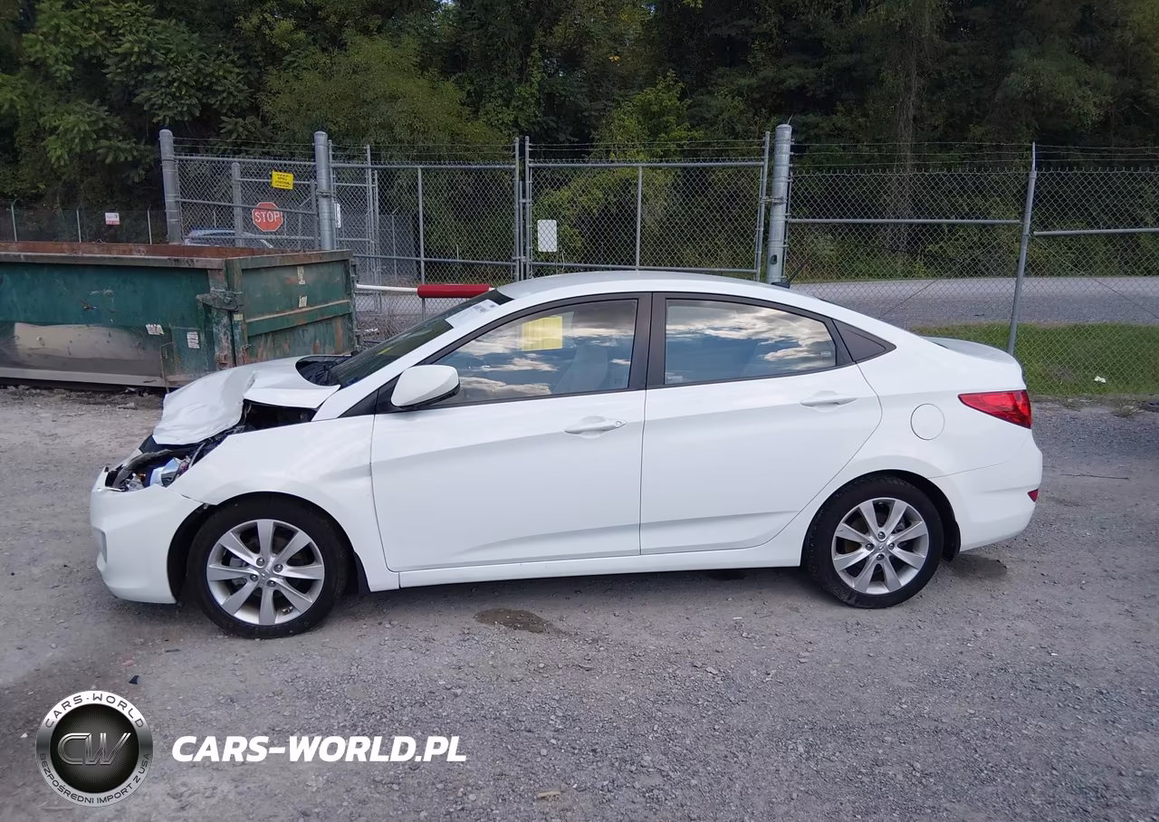 2012 Hyundai Accent Gls VIN:KMHCU4AE9CU269643 - 14