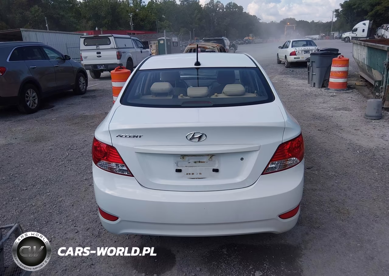 2012 Hyundai Accent Gls VIN:KMHCU4AE9CU269643 - 16