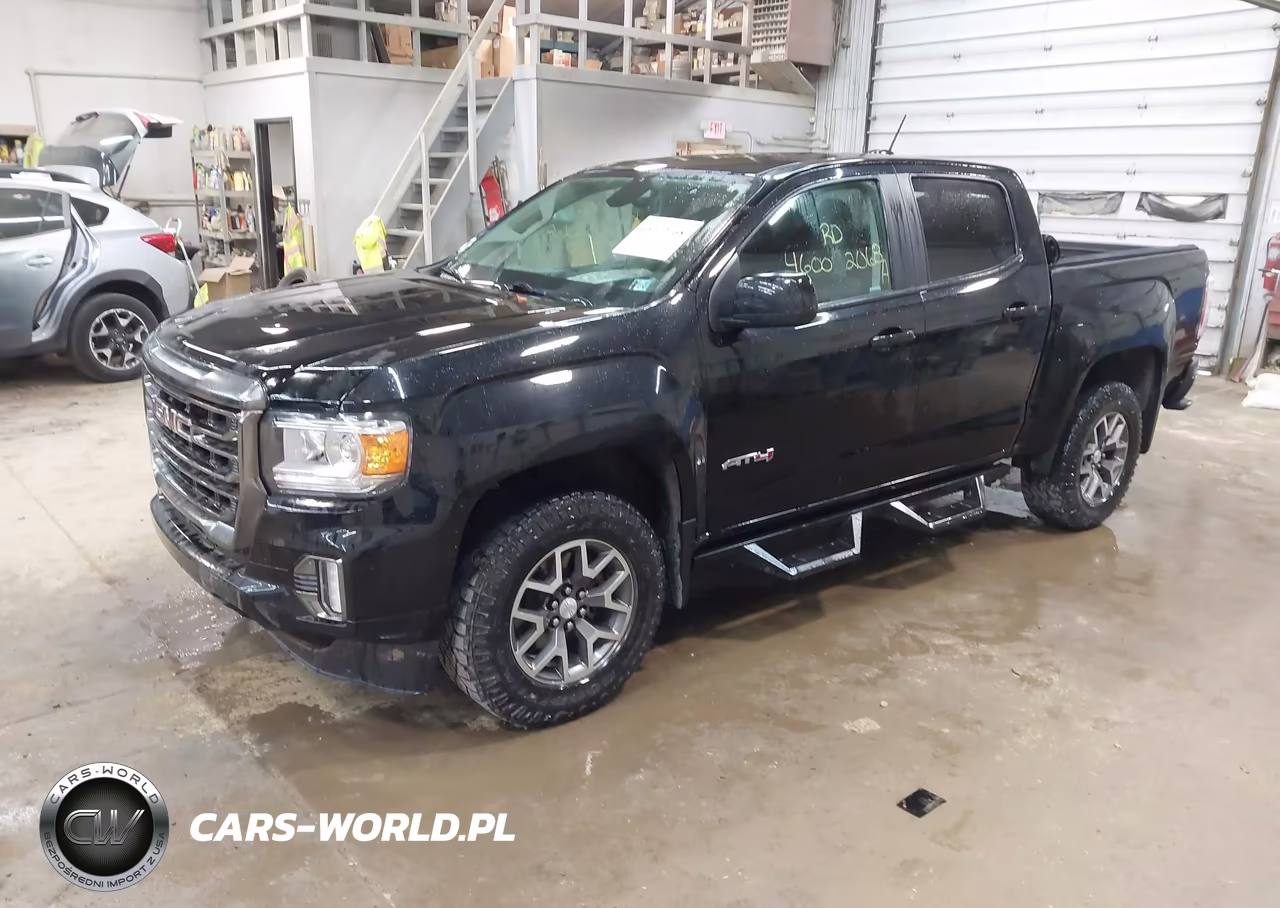 2022 GMC Canyon 4Wd Short Box At4 - Leather VIN:1GTG6FEN9N1230495 - 2