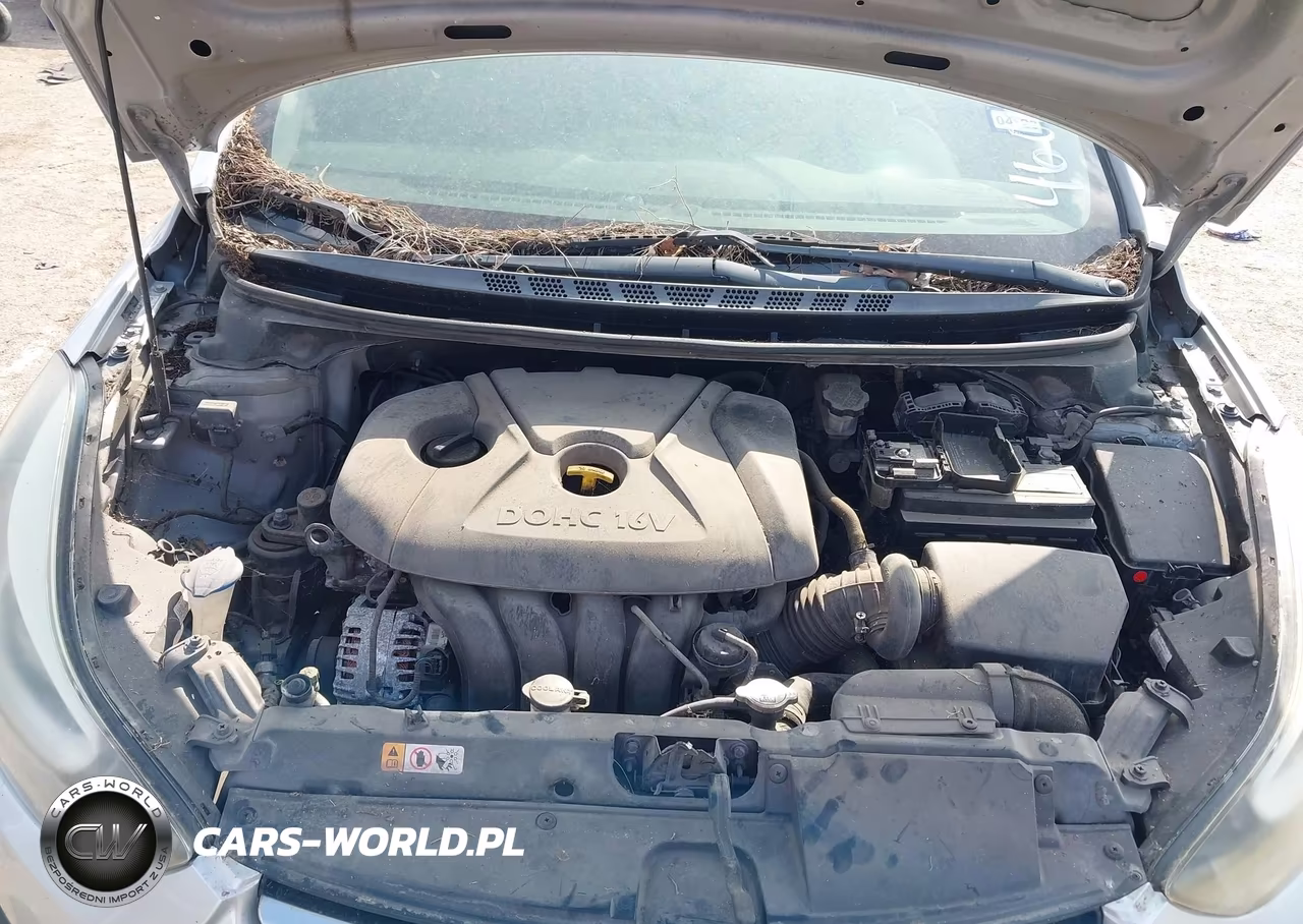 2014 Hyundai Elantra Se VIN:5NPDH4AE8EH521943 - 10