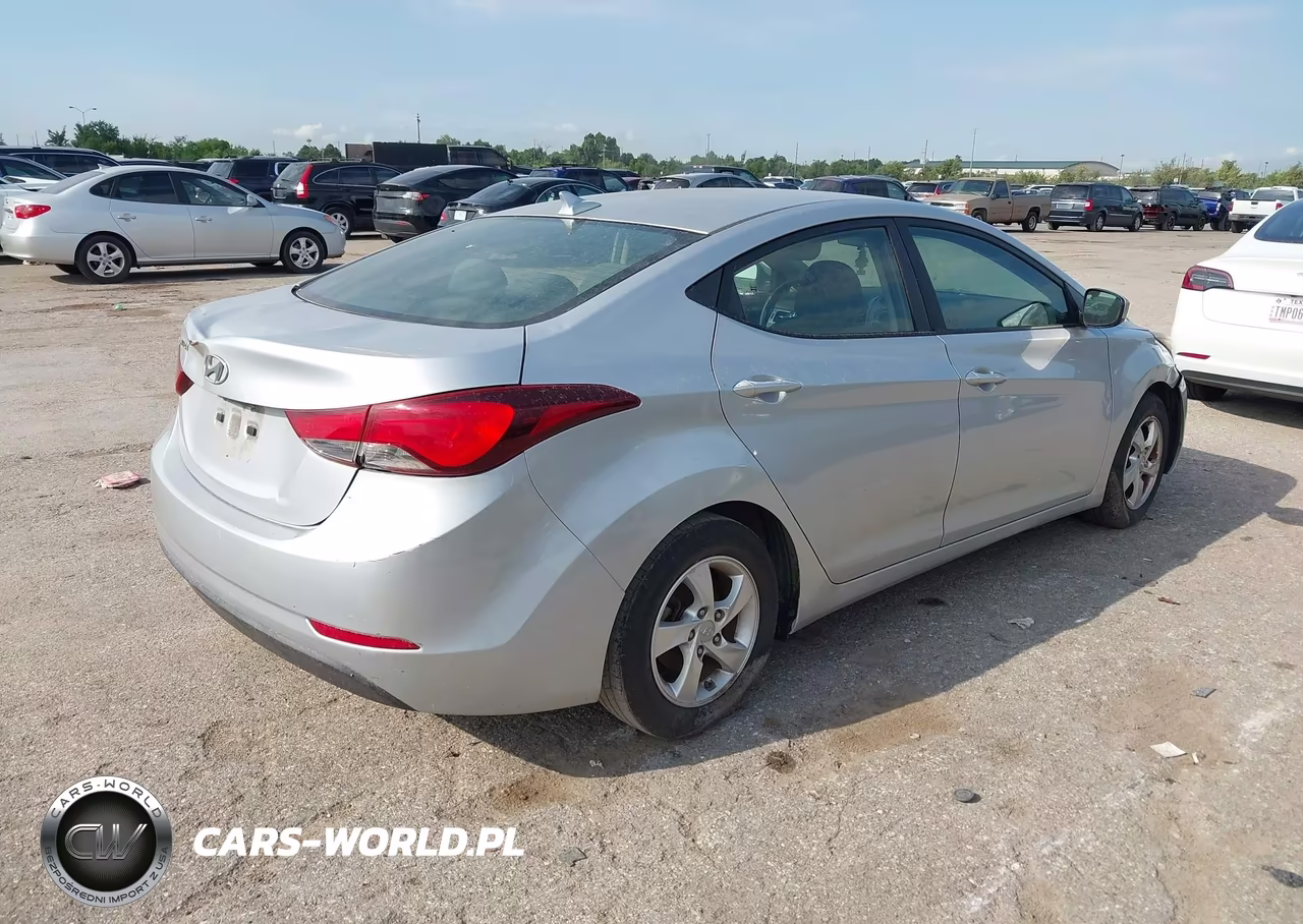2014 Hyundai Elantra Se VIN:5NPDH4AE8EH521943 - 4
