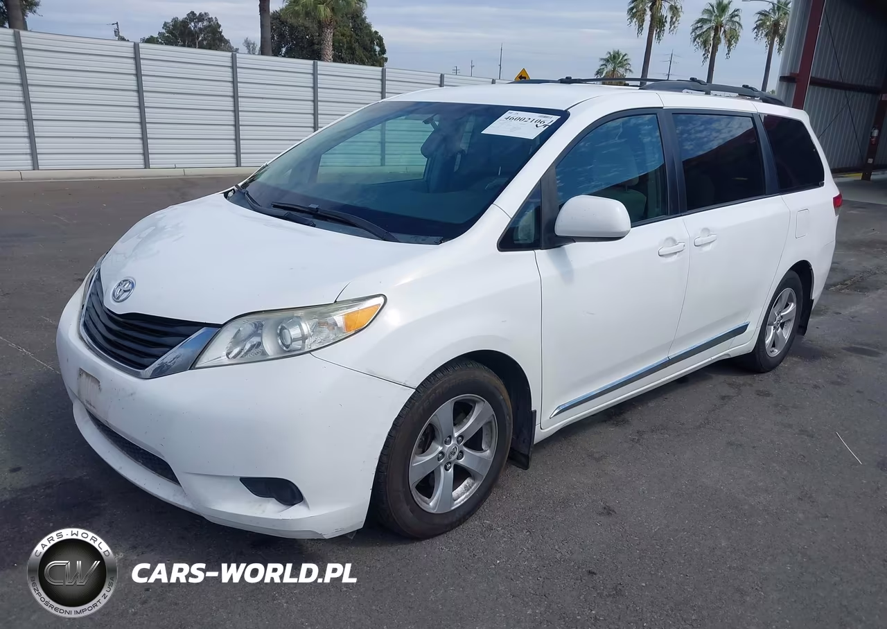 2012 Toyota Sienna Le V6 8 Passenger VIN:5TDKK3DC6CS191126 - 2