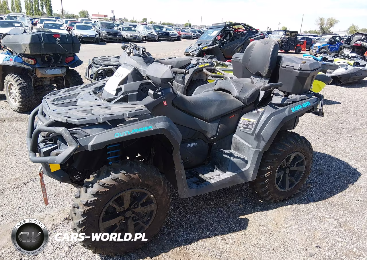 2021 Can-Am Outlander Max Xt 850-Xt-P 850 VIN:3JBLPAU41MJ000284 - 2