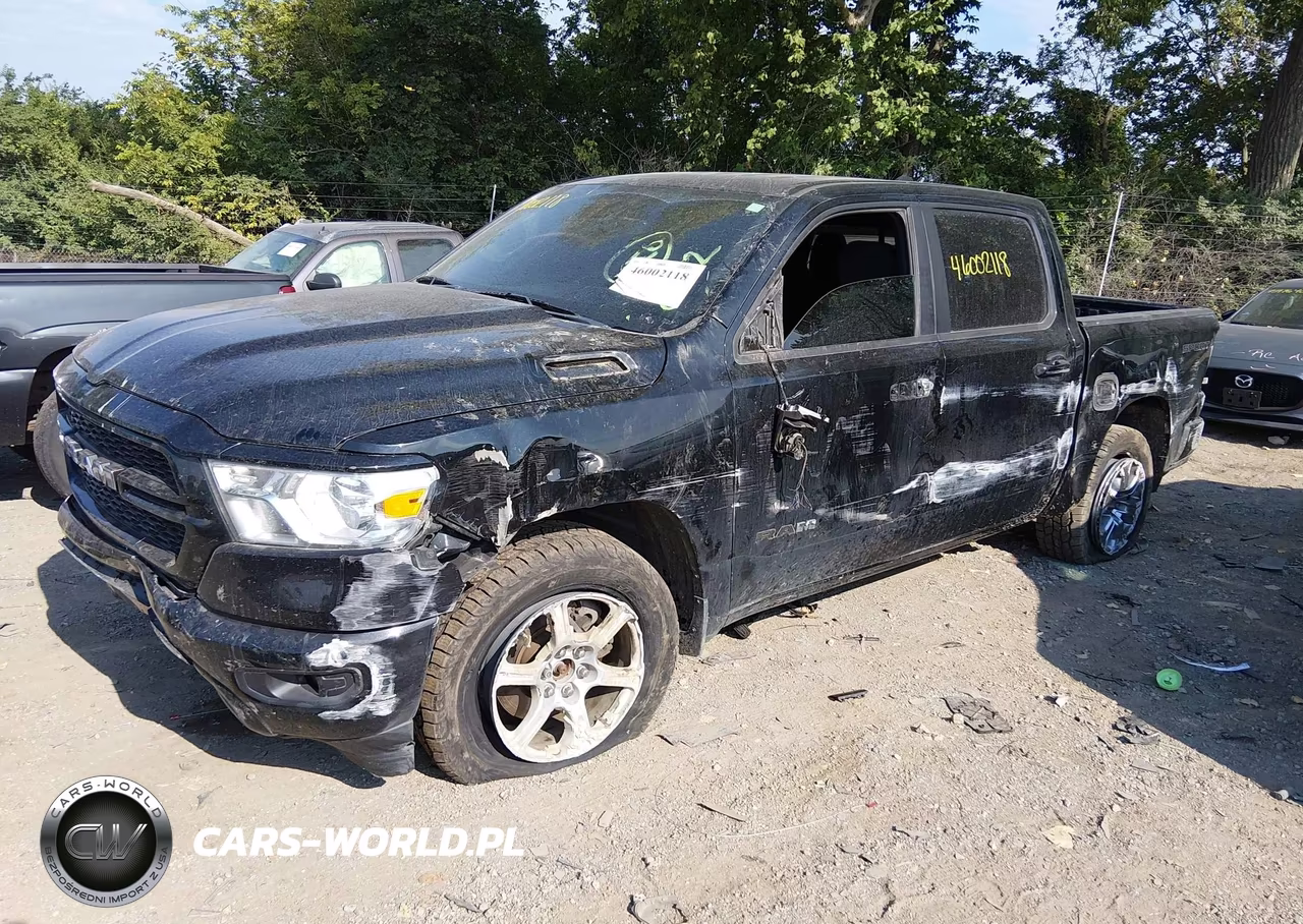 2021 Ram 1500 Big Horn 4X4 5'7 Box VIN:1C6SRFFMXMN726833 - 2