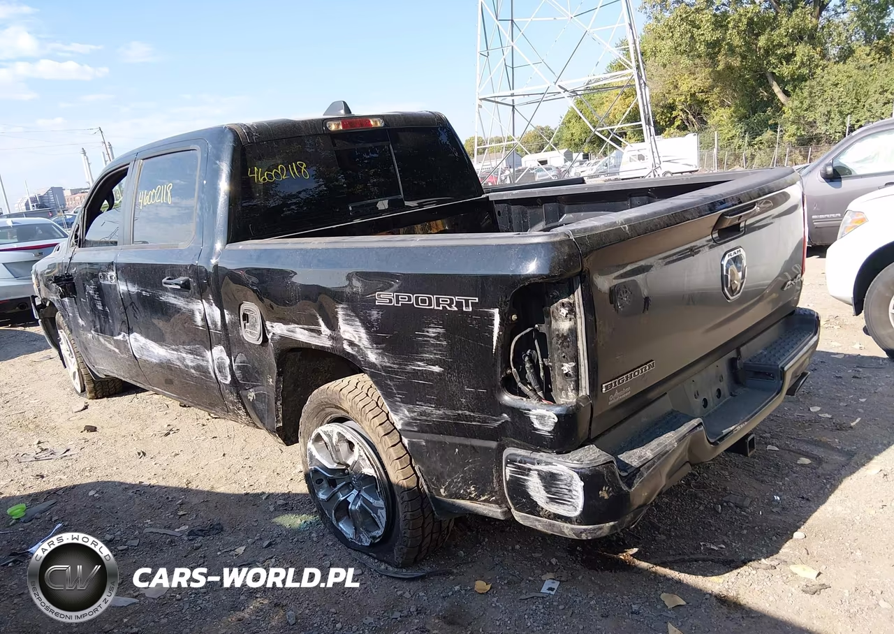 2021 Ram 1500 Big Horn 4X4 5'7 Box VIN:1C6SRFFMXMN726833 - 3