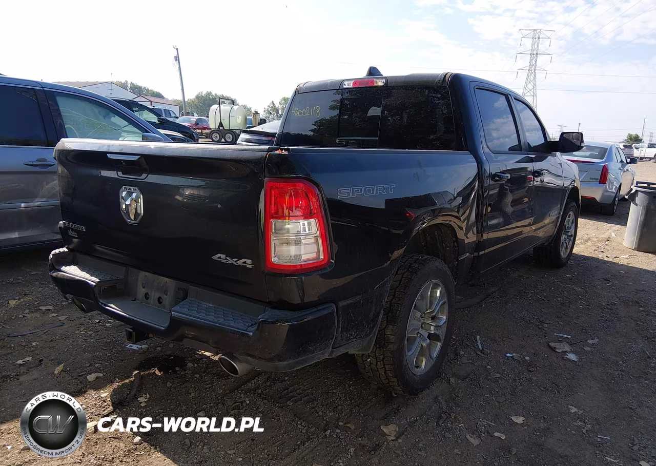 2021 Ram 1500 Big Horn 4X4 5'7 Box VIN:1C6SRFFMXMN726833 - 4