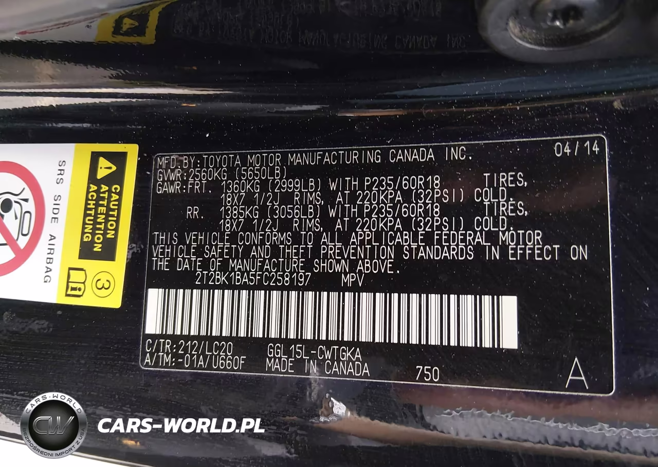 2015 Lexus Rx 350 VIN:2T2BK1BA5FC258197 - 9