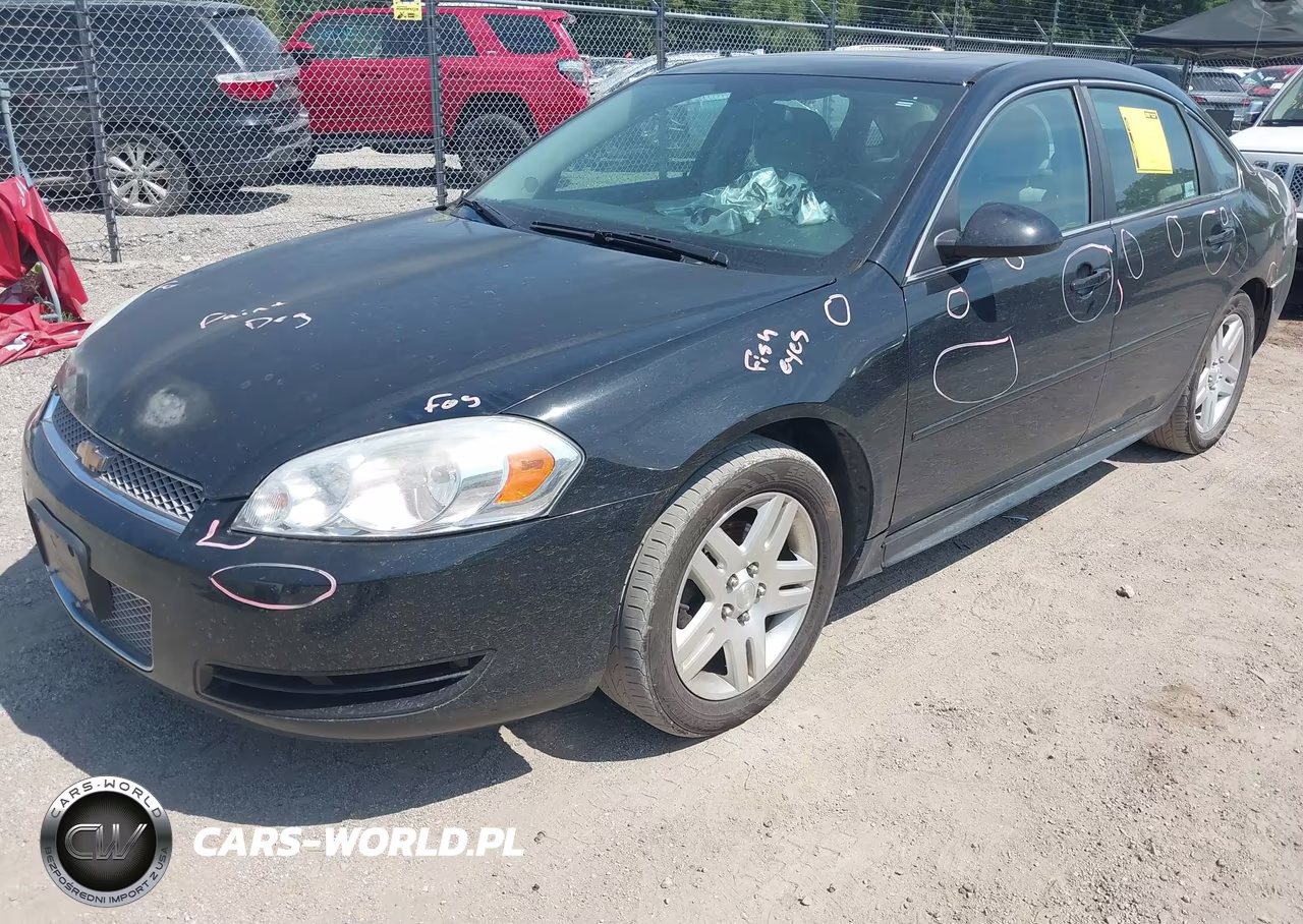 2012 Chevrolet Impala Lt VIN:2G1WG5E32C1183974 - 2