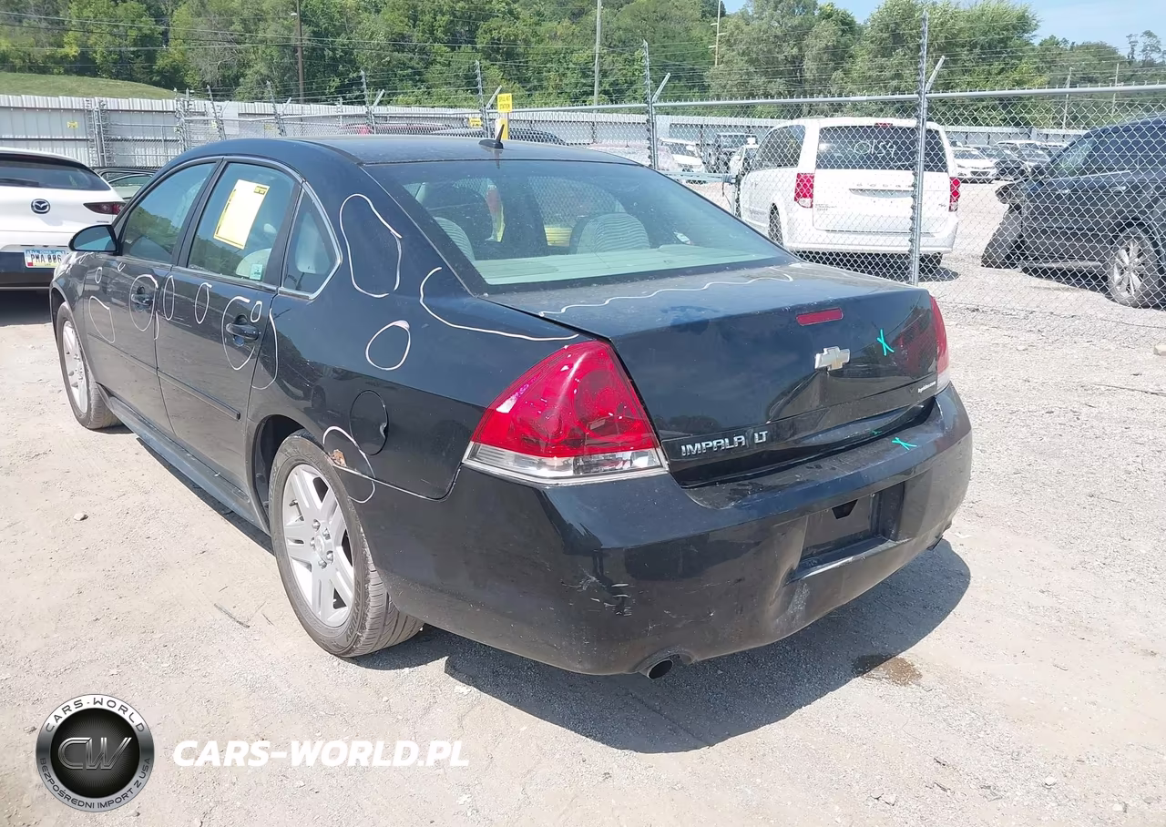 2012 Chevrolet Impala Lt VIN:2G1WG5E32C1183974 - 3