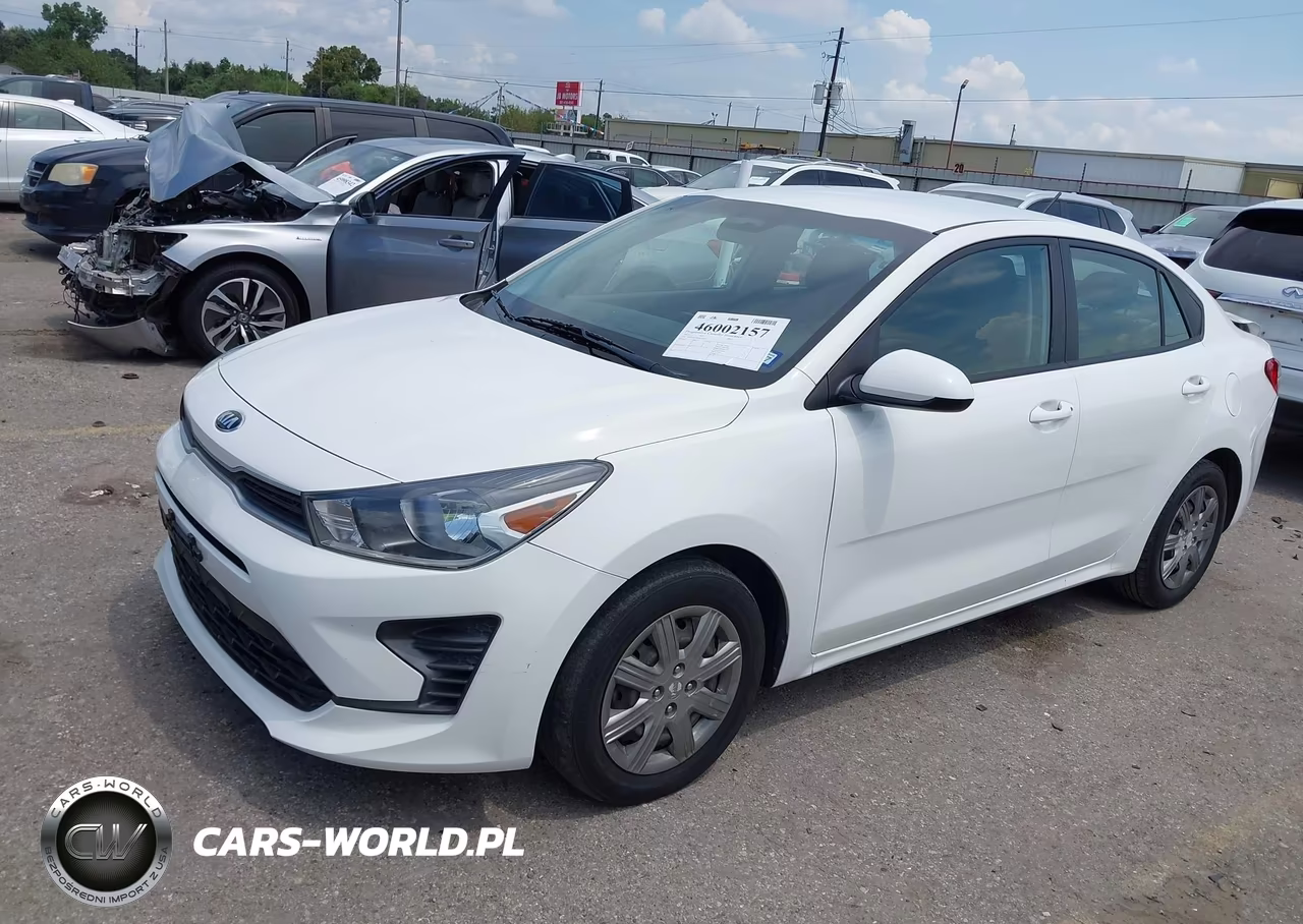 2021 Kia Rio S VIN:3KPA24AD8ME370813 - 2