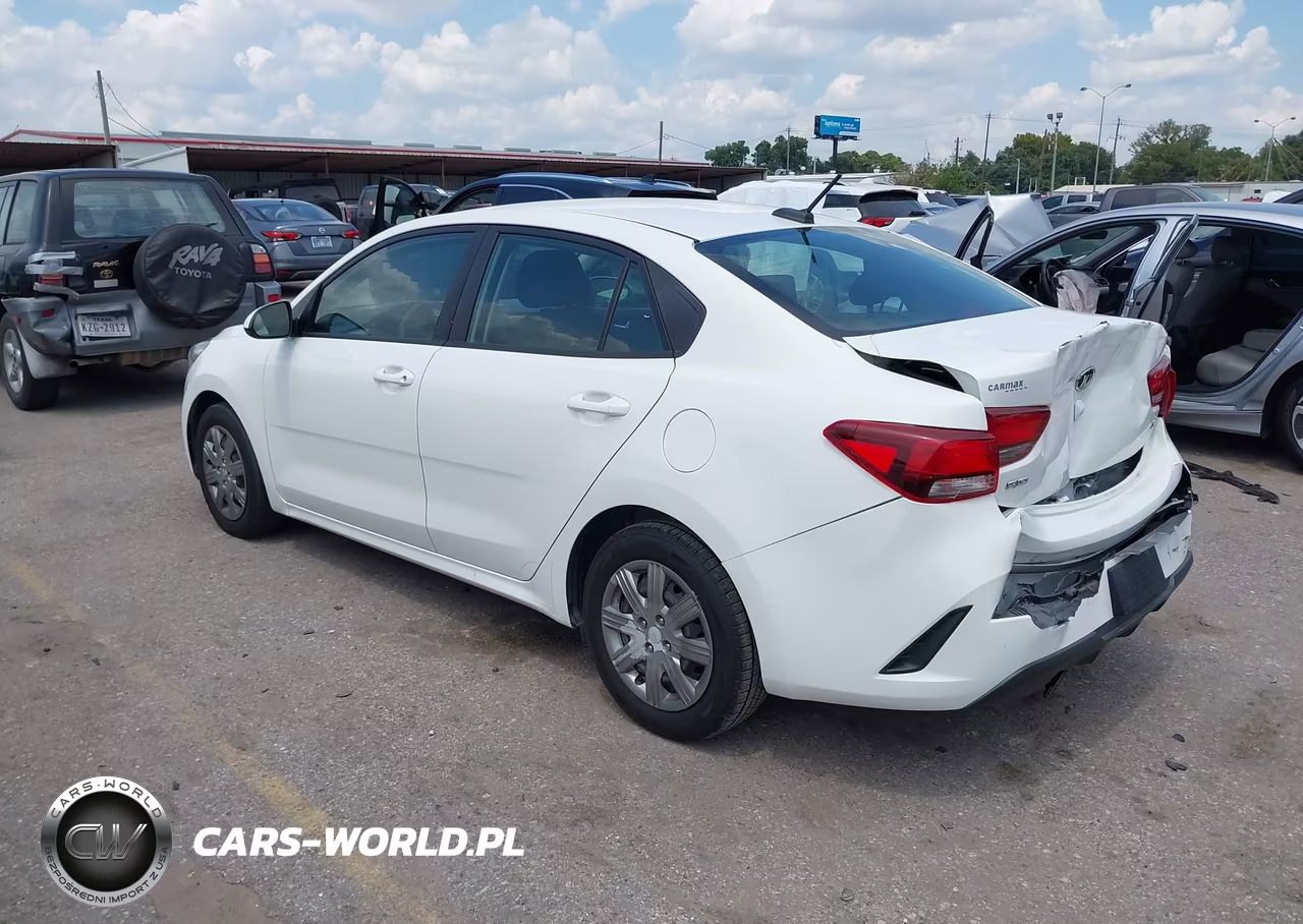 2021 Kia Rio S VIN:3KPA24AD8ME370813 - 3