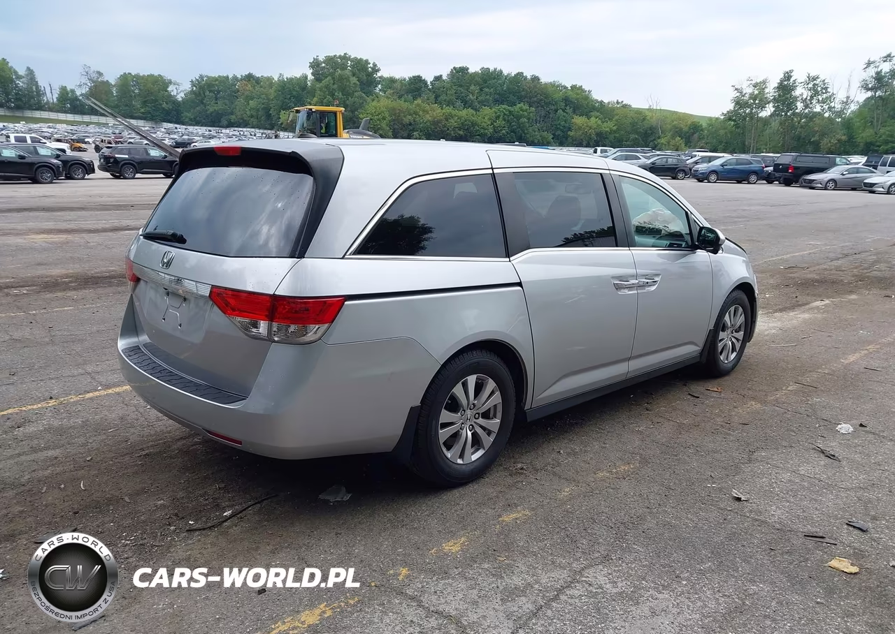 2015 HONDA ODYSSEY EXL VIN:5FNRL5H63FB075600 - 4