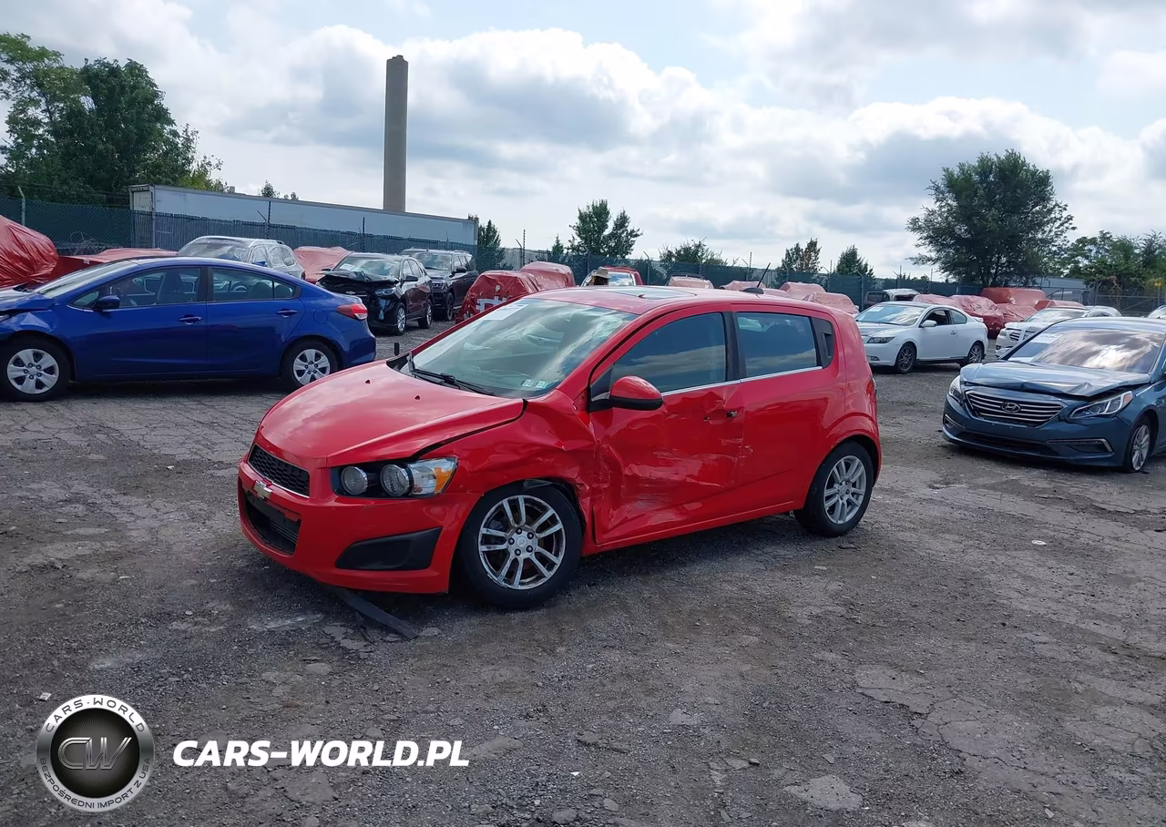 2015 Chevrolet Sonic Lt Auto VIN:1G1JC6SB1F4151243 - 2