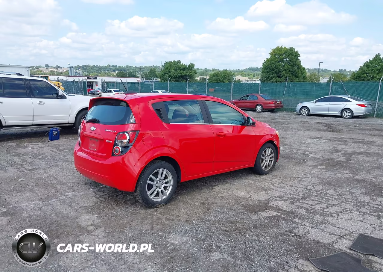 2015 Chevrolet Sonic Lt Auto VIN:1G1JC6SB1F4151243 - 4
