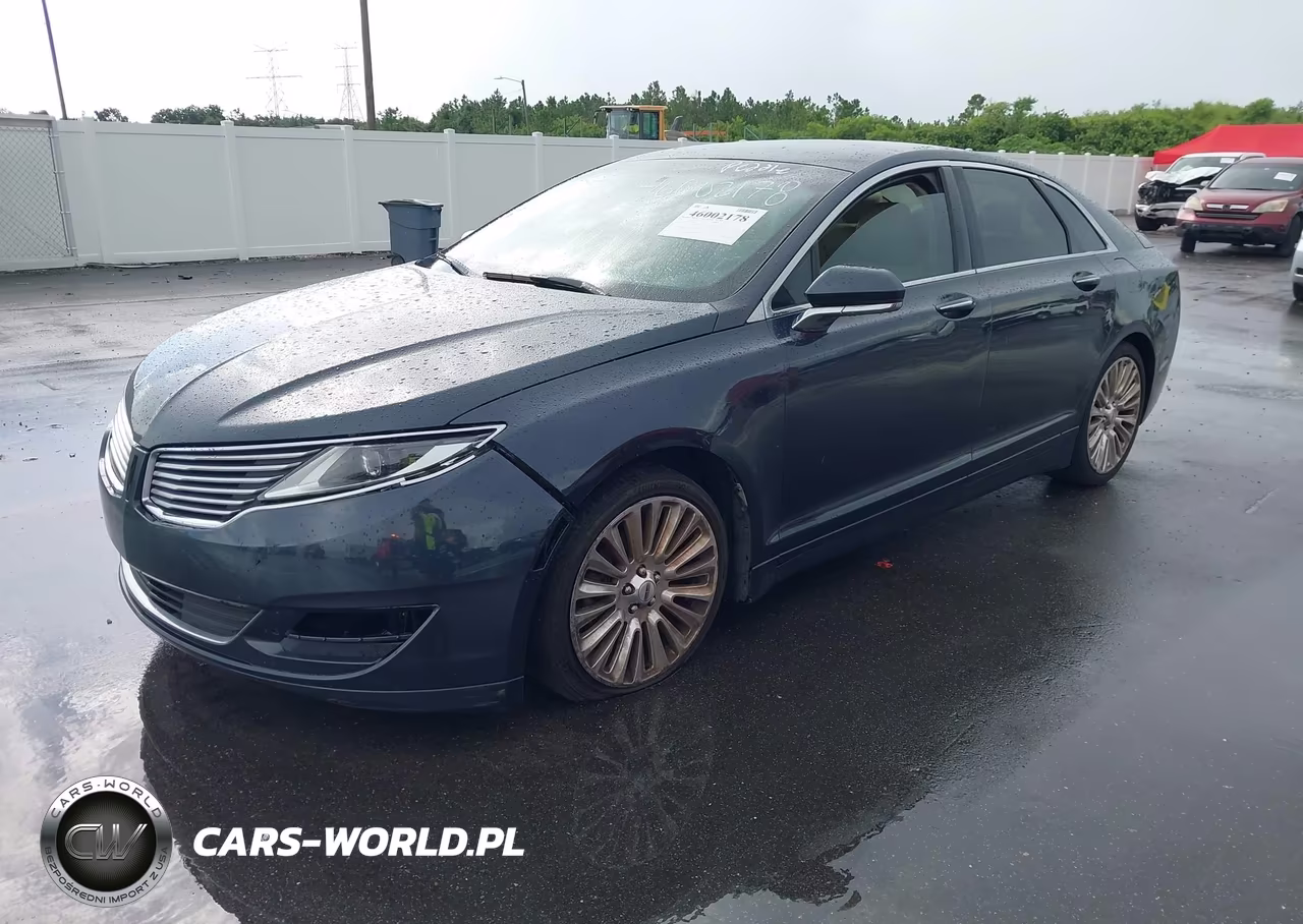 2013 Lincoln Mkz VIN:3LN6L2GK4DR801052 - 2