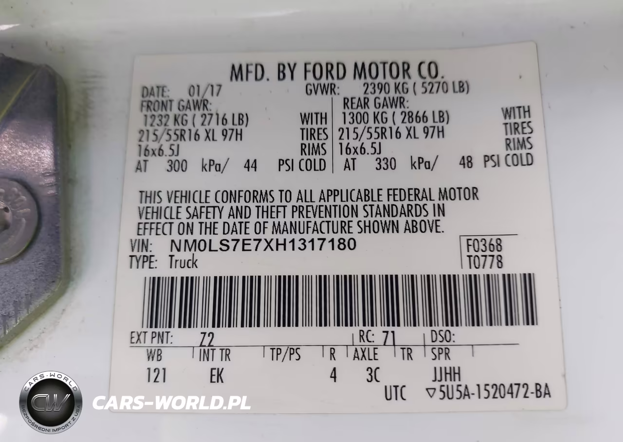 2017 Ford Transit Connect Xl VIN:NM0LS7E7XH1317180 - 9