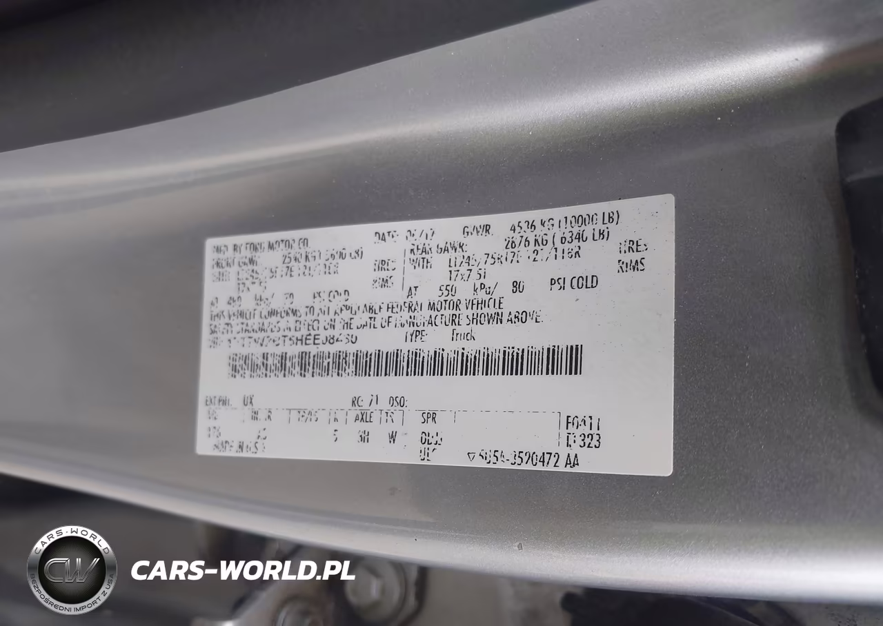 2017 Ford F-250 Xl VIN:1FT7W2BT5HEE08430 - 9
