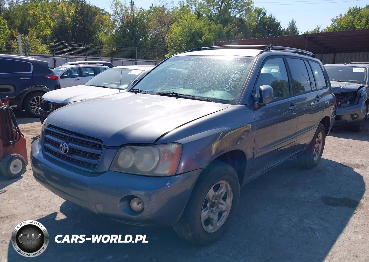 2003 Toyota Highlander V6 VIN:JTEGF21A730109264 - 2