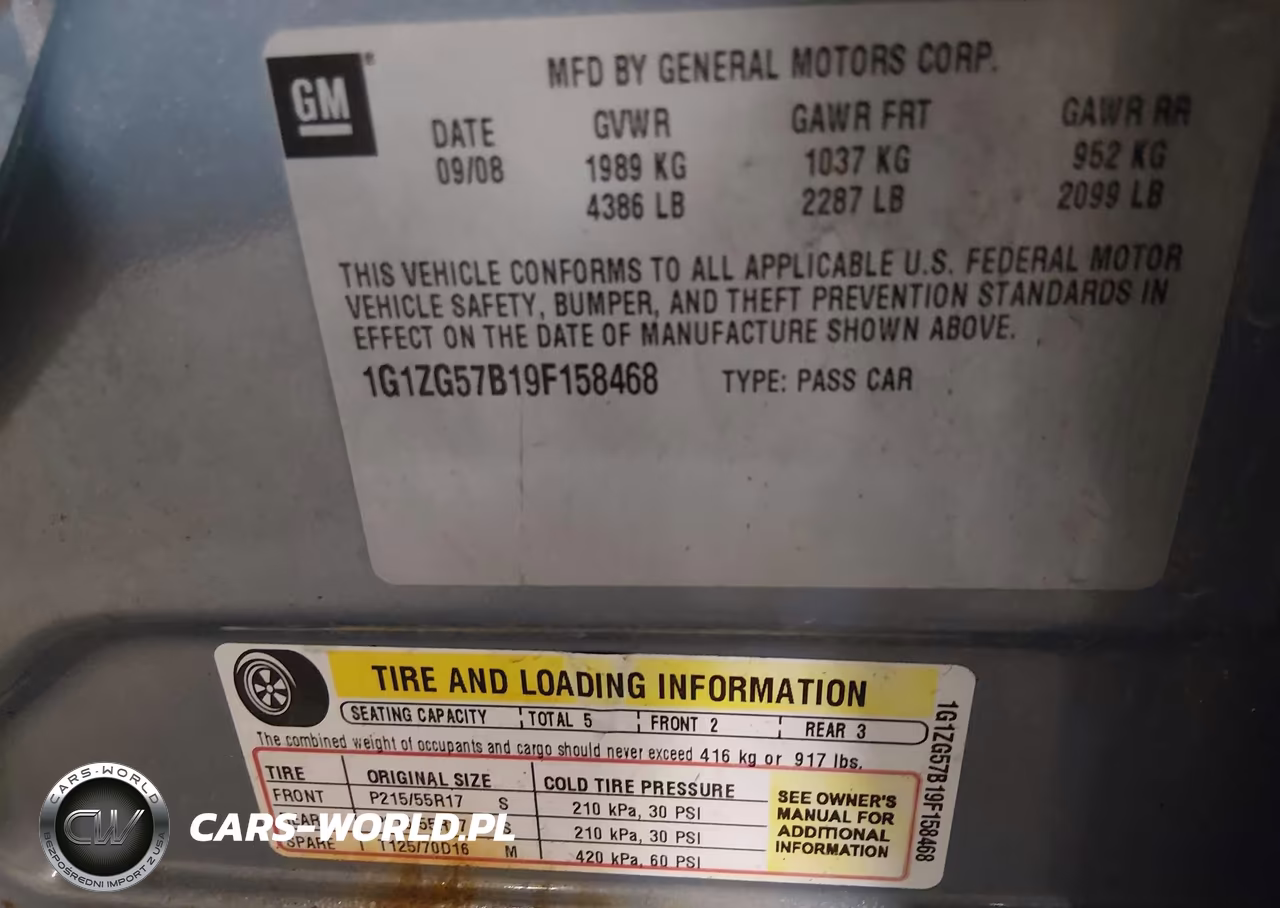 2009 Chevrolet Malibu Ls VIN:1G1ZG57B19F158468 - 9