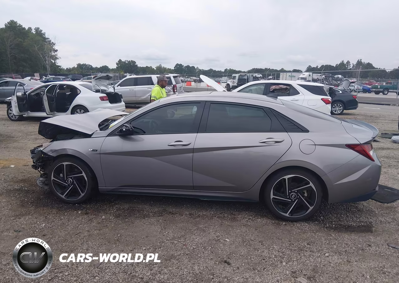 2023 Hyundai Elantra N Line VIN:KMHLR4AFXPU544548 - 14