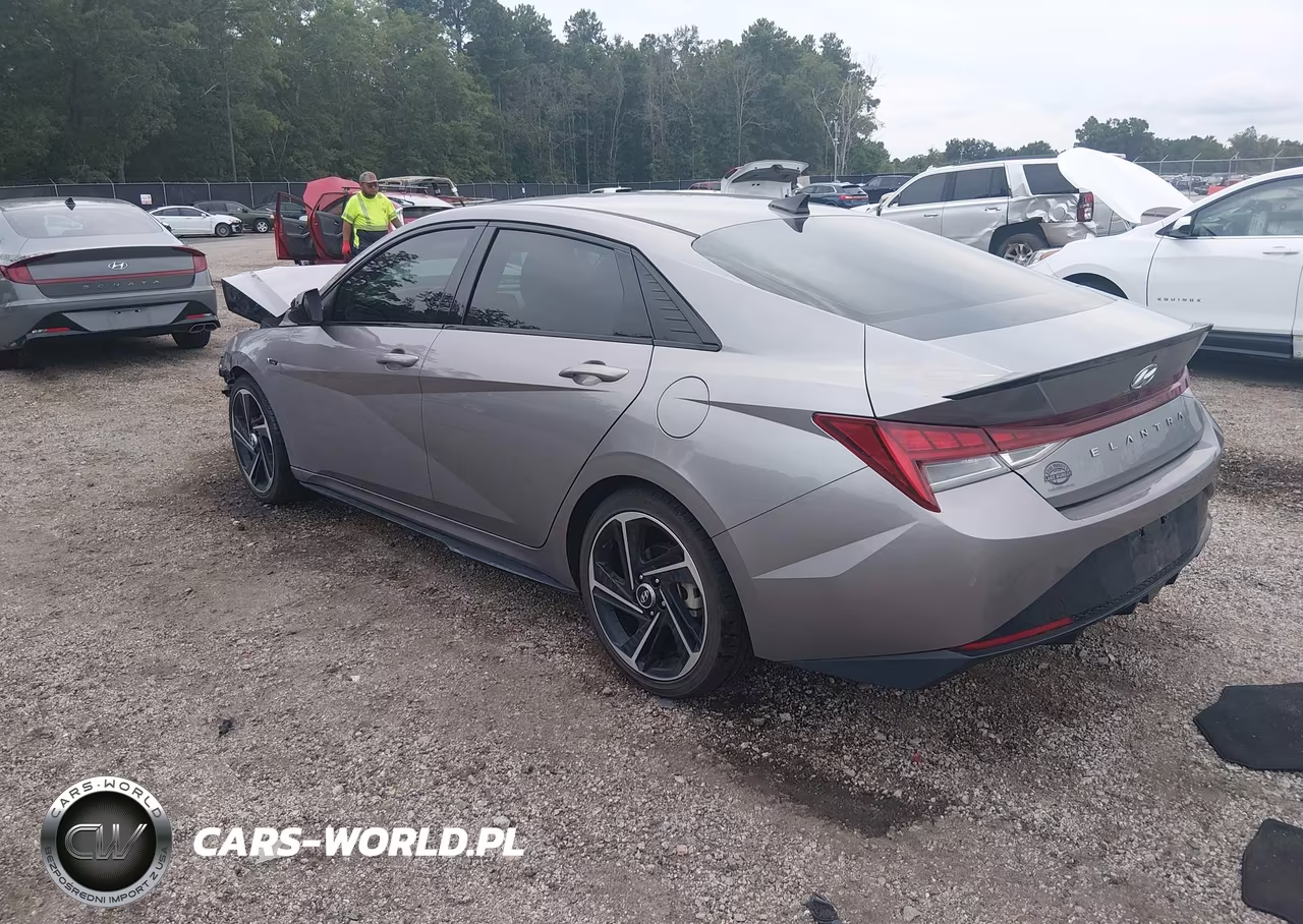 2023 Hyundai Elantra N Line VIN:KMHLR4AFXPU544548 - 3
