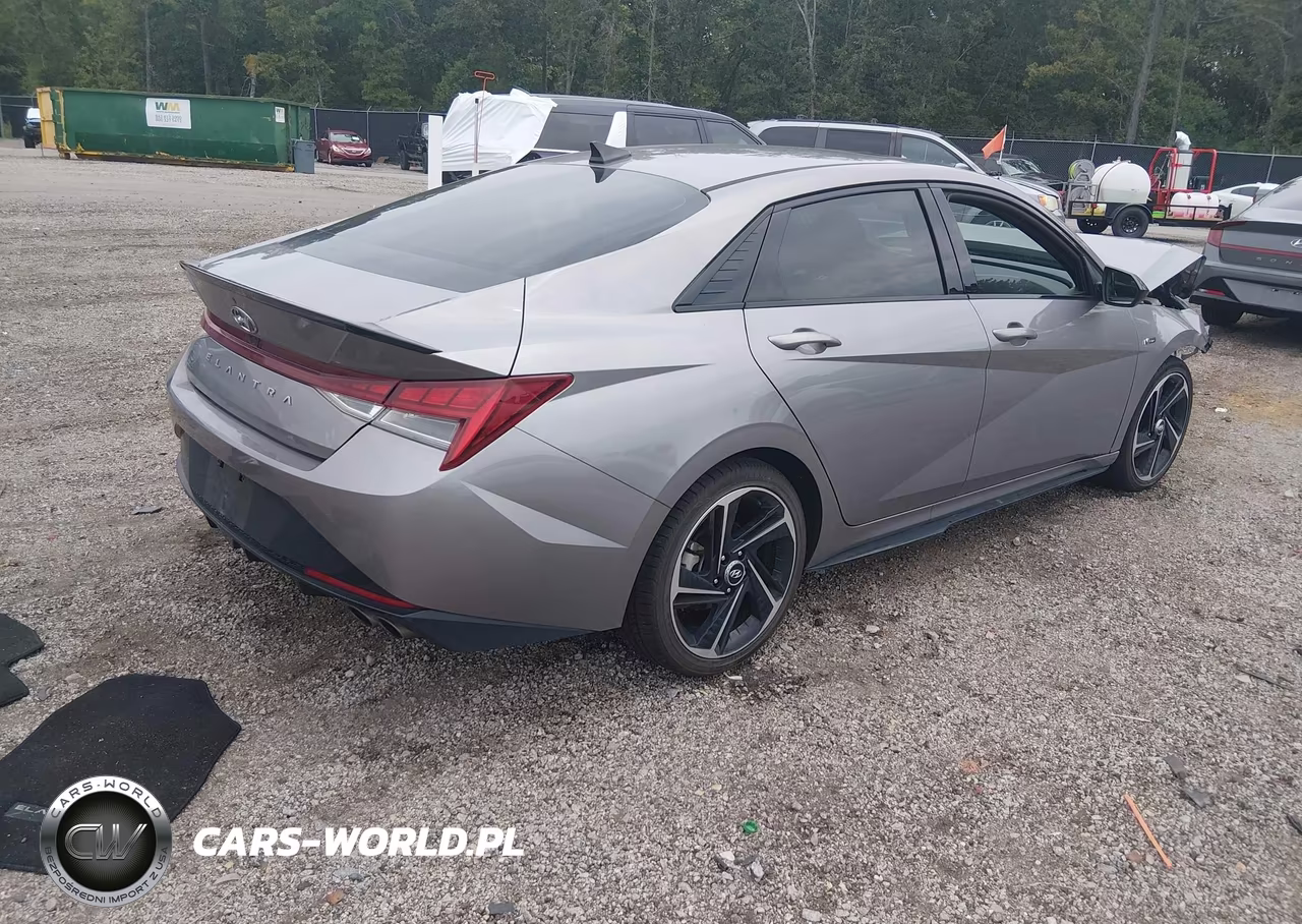 2023 Hyundai Elantra N Line VIN:KMHLR4AFXPU544548 - 4