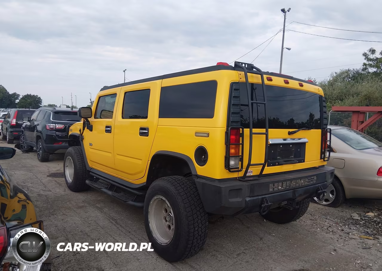 2003 Hummer H2 VIN:5GRGN23U03H108620 - 3