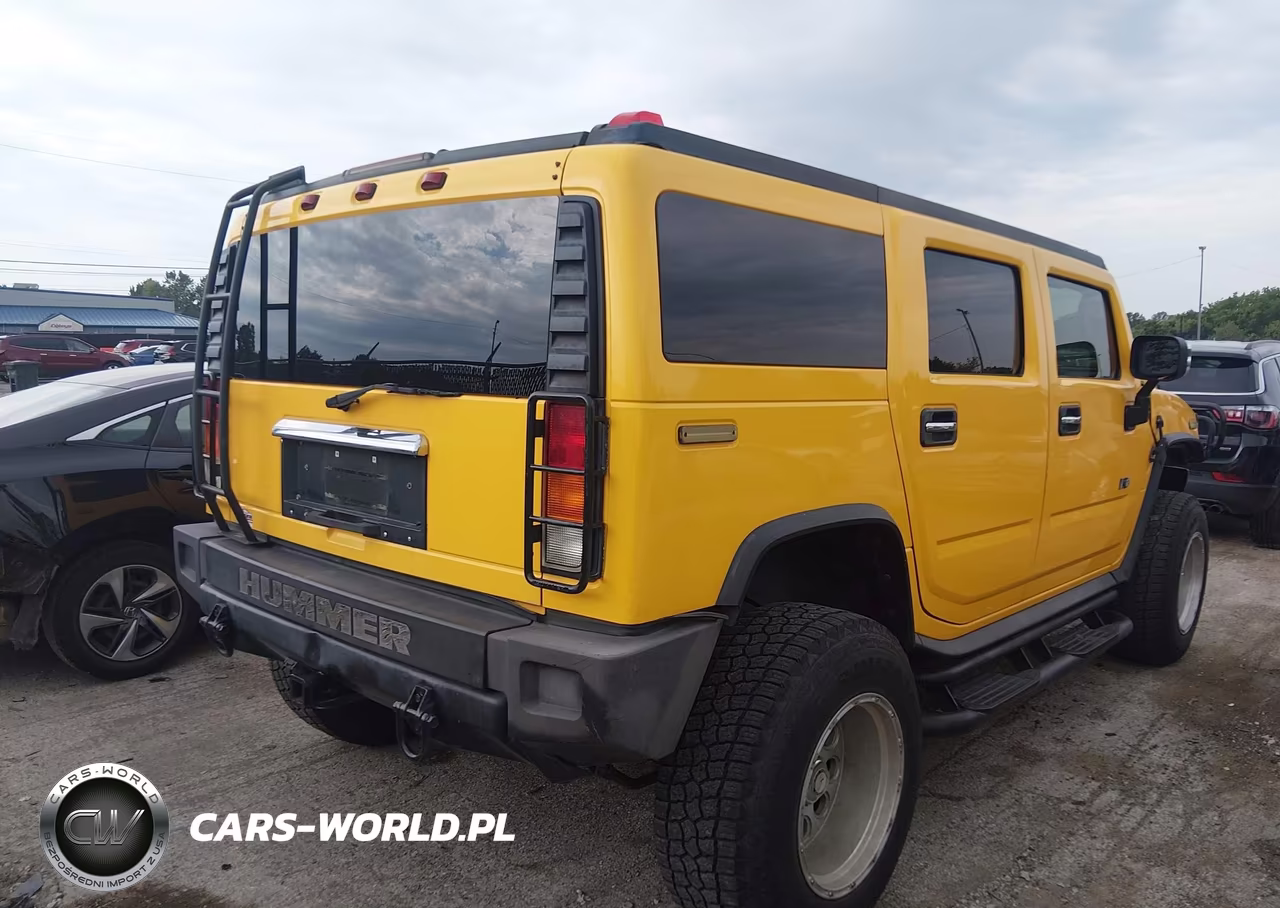 2003 Hummer H2 VIN:5GRGN23U03H108620 - 4