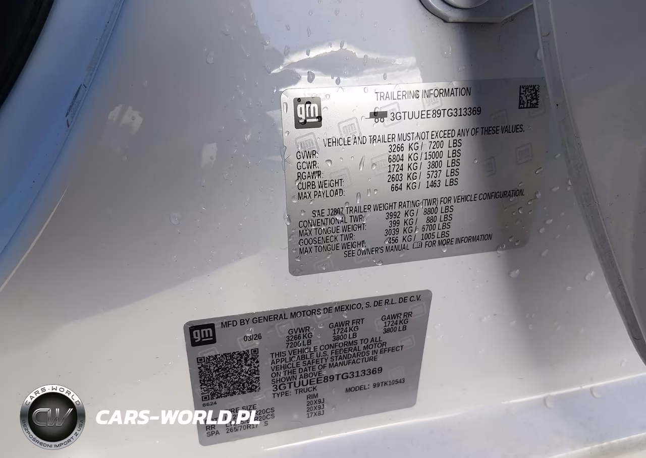 2026 GMC Sierra 1500 , Short Bed, At4, 4Wd VIN:3GTUUEE89TG313369 - 9