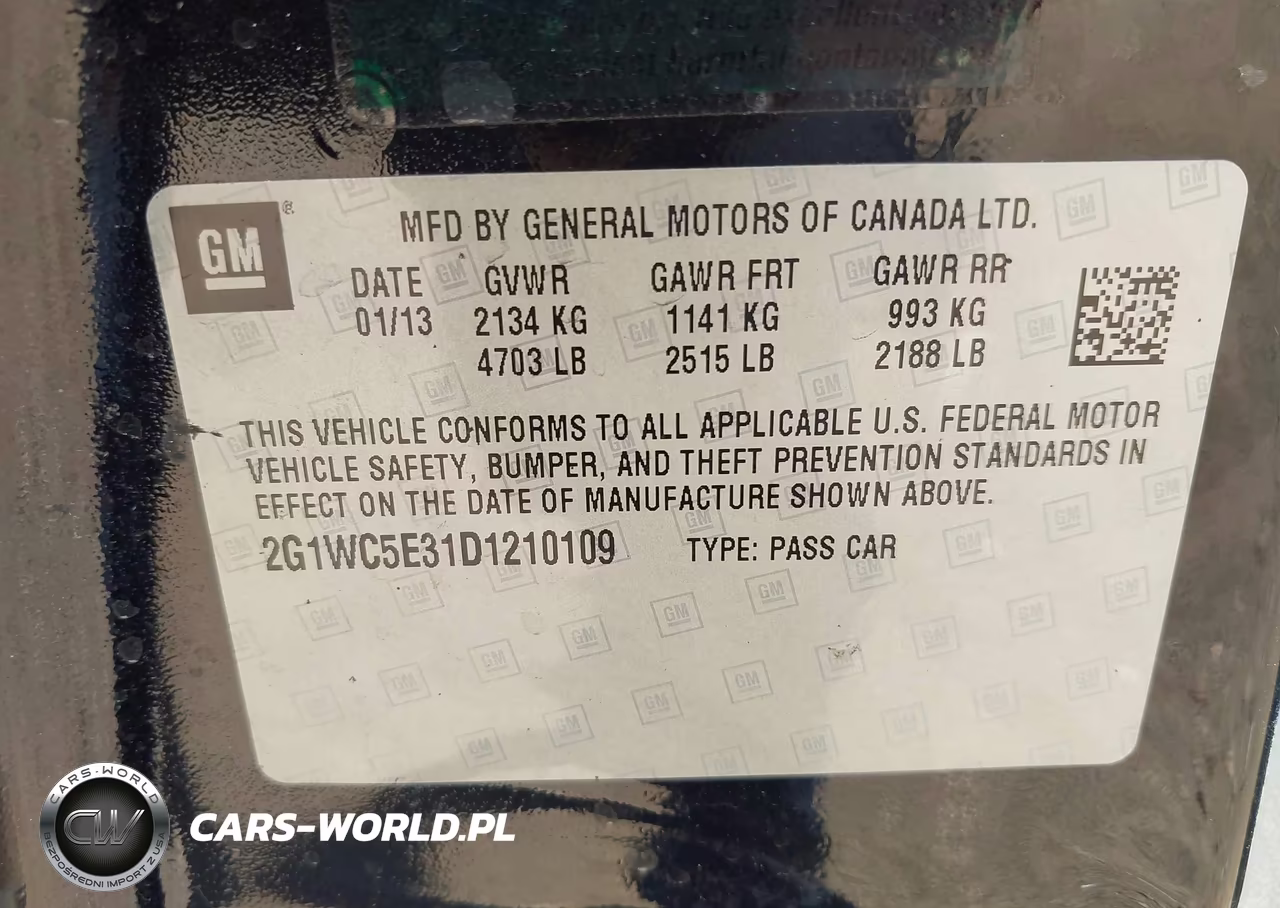 2013 Chevrolet Impala Ltz VIN:2G1WC5E31D1210109 - 9
