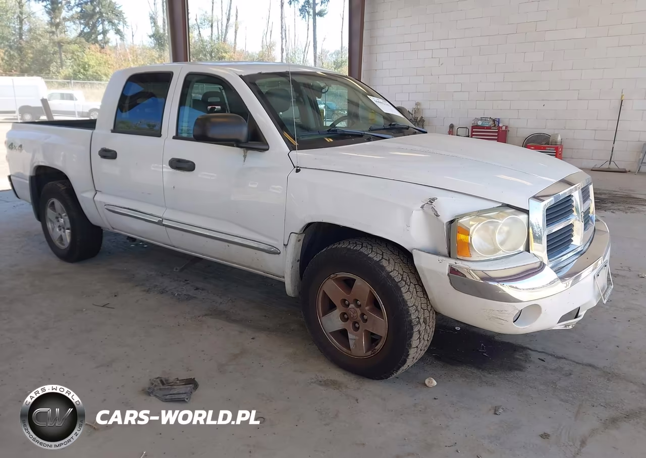 2006 Dodge Dakota Laramie VIN:1D7HW58N36S589255 - 1
