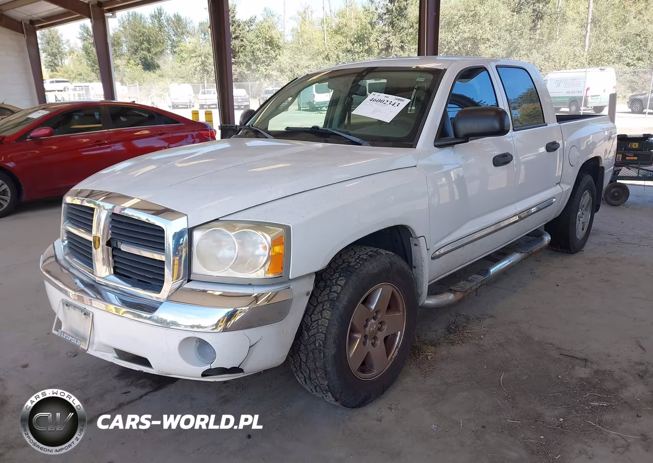 2006 Dodge Dakota Laramie VIN:1D7HW58N36S589255 - 2