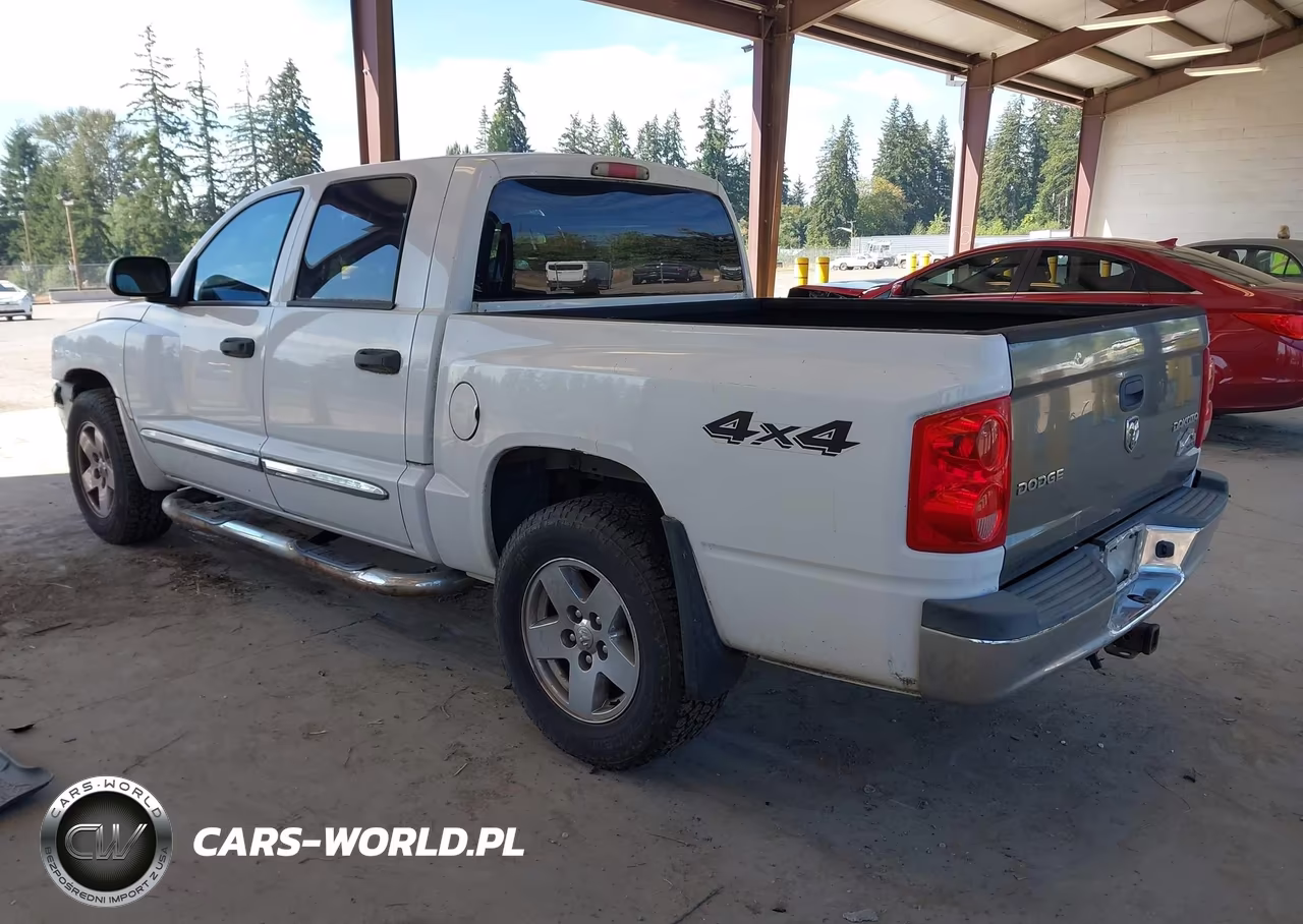2006 Dodge Dakota Laramie VIN:1D7HW58N36S589255 - 3