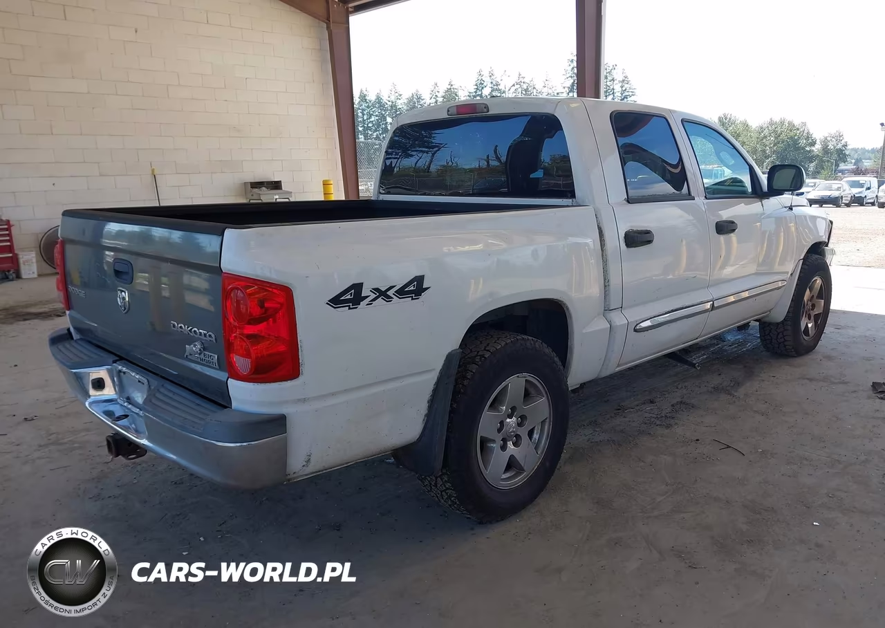 2006 Dodge Dakota Laramie VIN:1D7HW58N36S589255 - 4