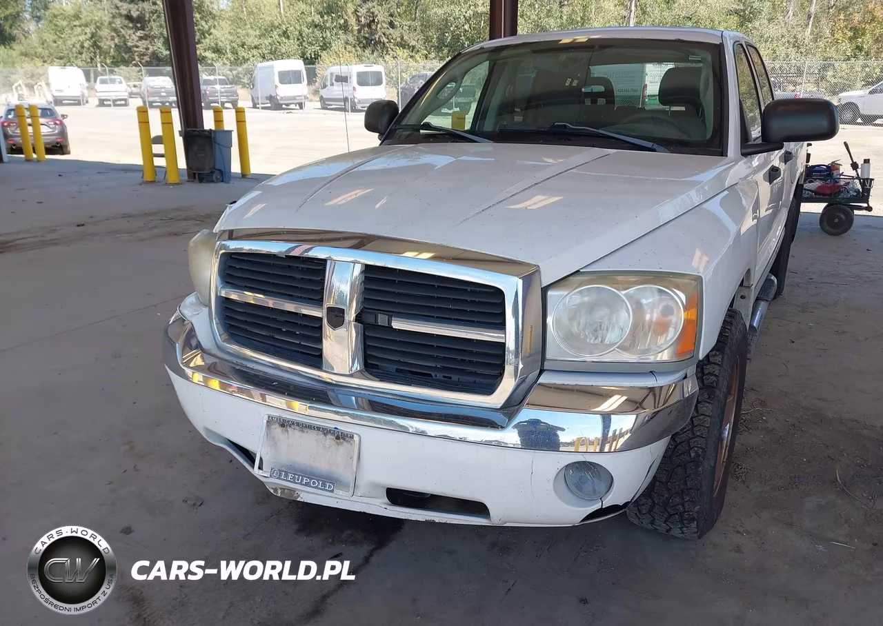 2006 Dodge Dakota Laramie VIN:1D7HW58N36S589255 - 6