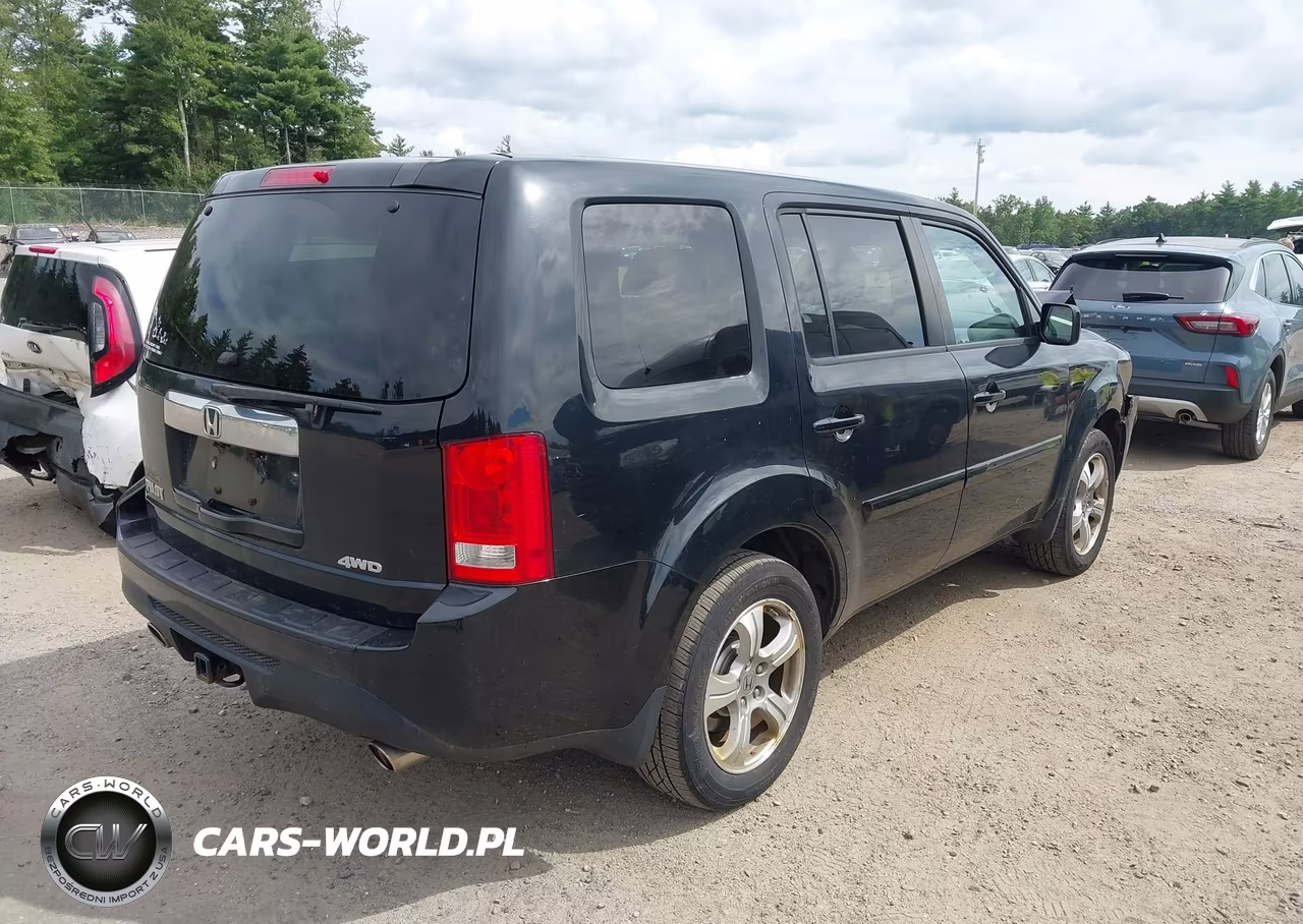 2013 Honda Pilot Ex VIN:5FNYF4H43DB009315 - 4