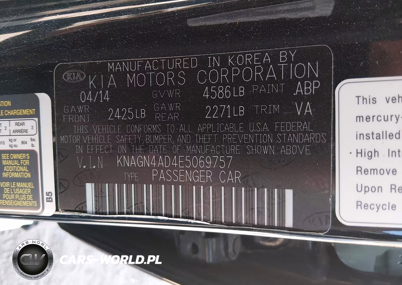 2014 Kia Optima Hybrid Ex VIN:KNAGN4AD4E5069757 - 9