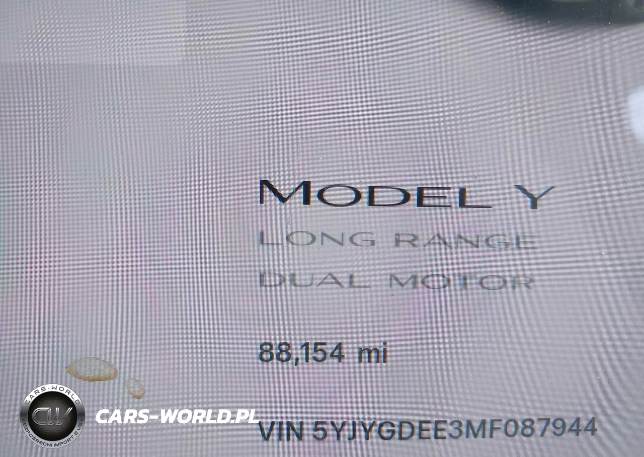 2021 Tesla Model Y Long Range Dual Motor All-Wheel Drive VIN:5YJYGDEE3MF087944 - 14