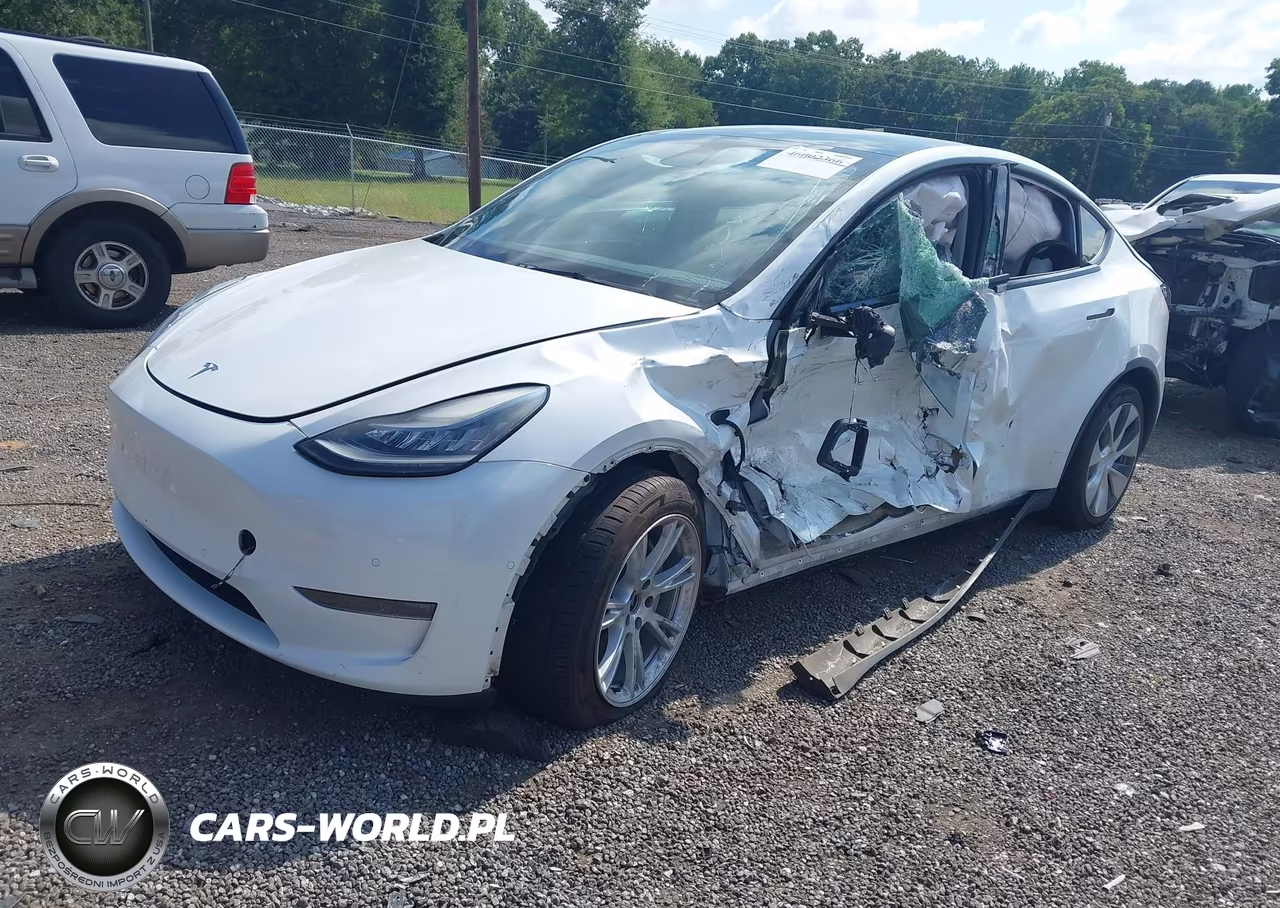 2021 Tesla Model Y Long Range Dual Motor All-Wheel Drive VIN:5YJYGDEE3MF087944 - 2