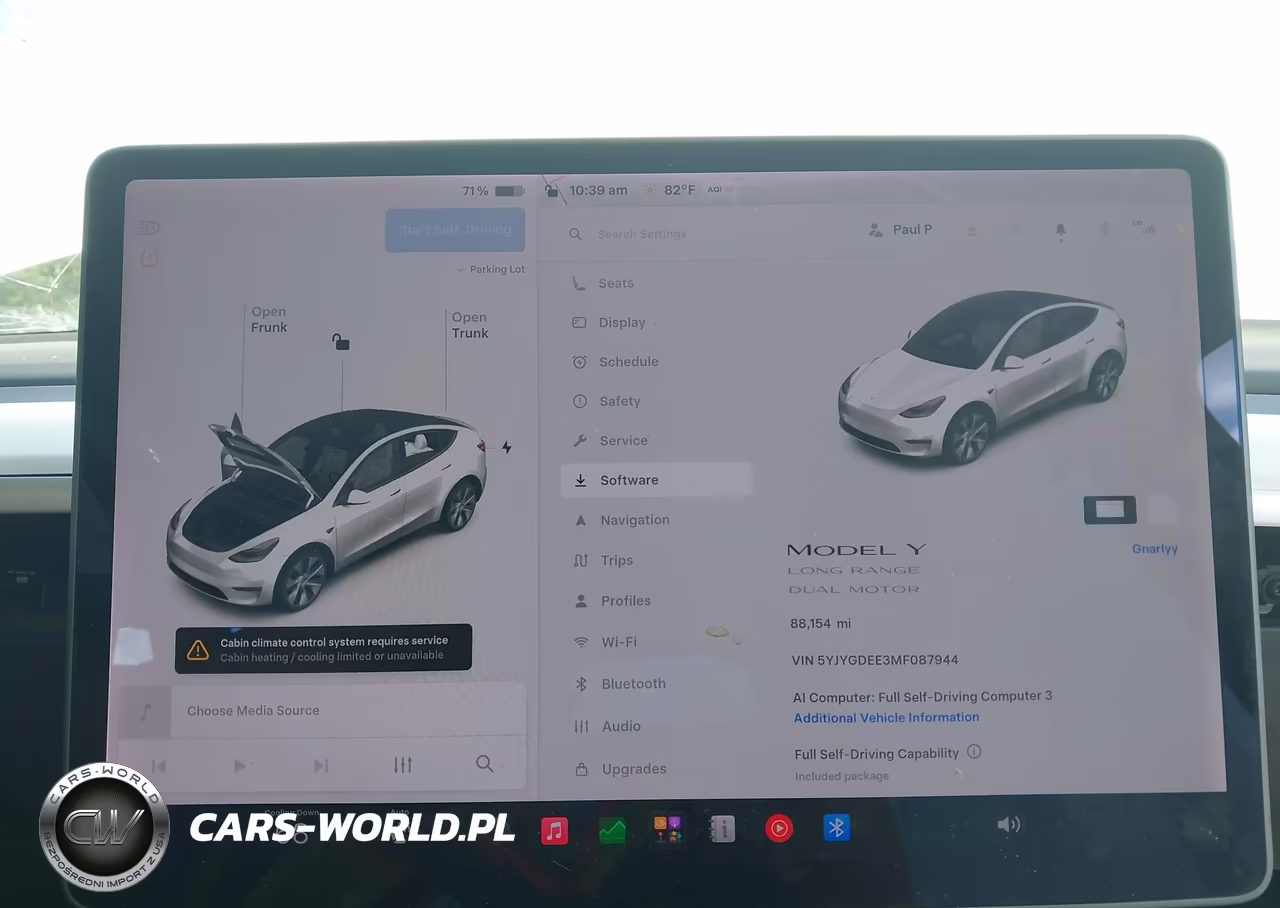 2021 Tesla Model Y Long Range Dual Motor All-Wheel Drive VIN:5YJYGDEE3MF087944 - 7