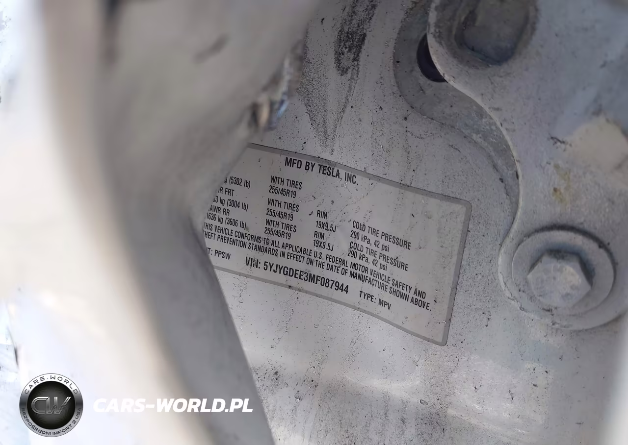 2021 Tesla Model Y Long Range Dual Motor All-Wheel Drive VIN:5YJYGDEE3MF087944 - 9